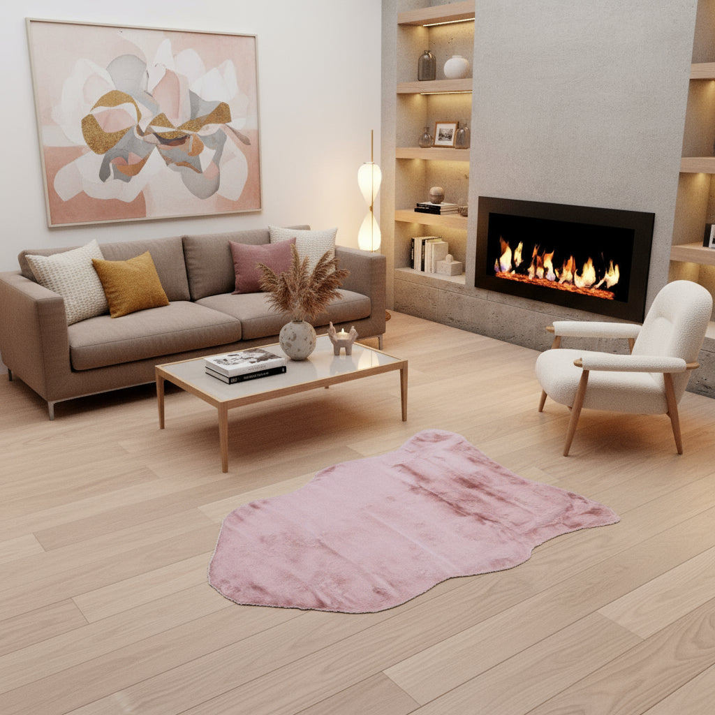 Covor Pierre Cardin, Zebra, roz - EmaCarpets