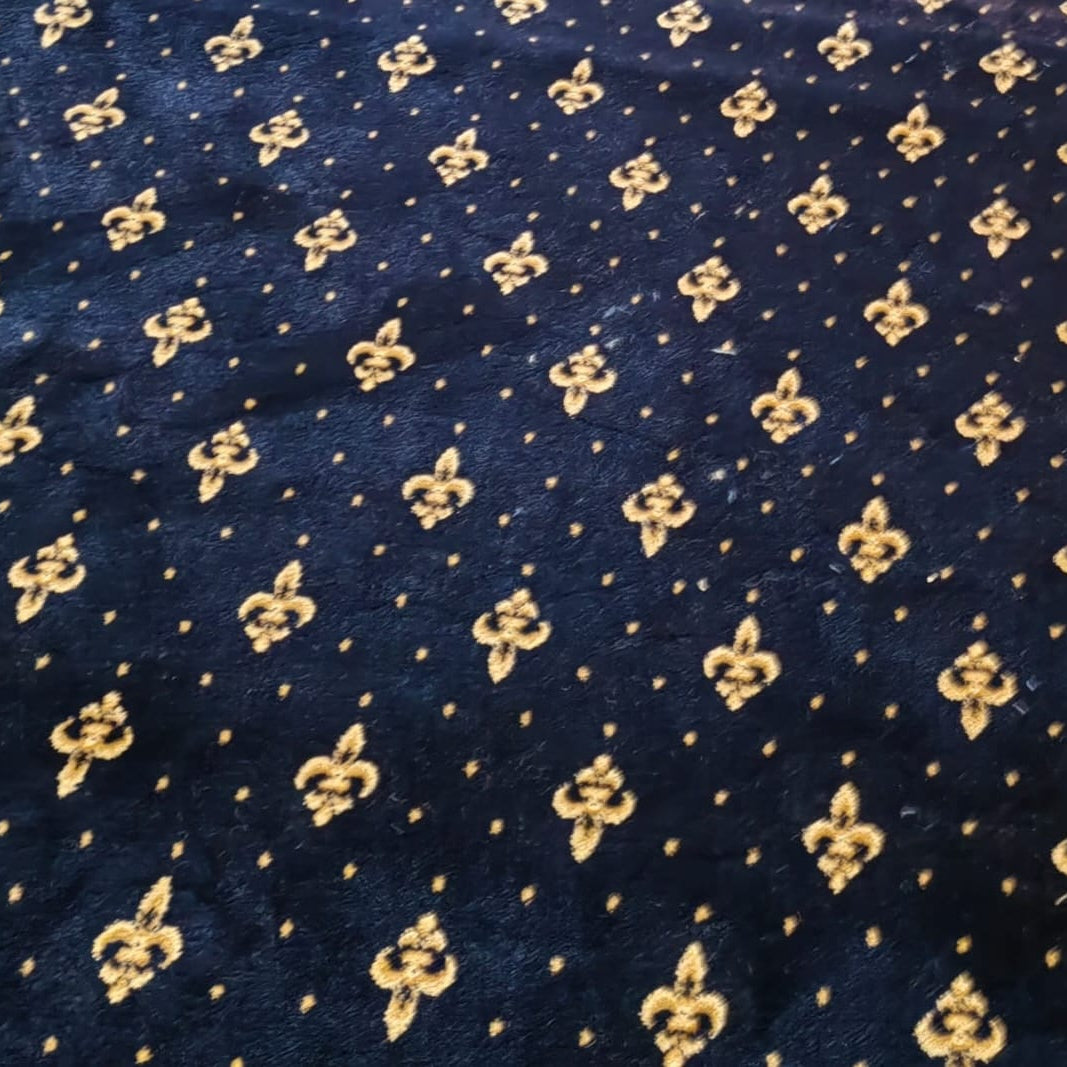 Mocheta Lotos cu crini 15033, albastru - EmaCarpets