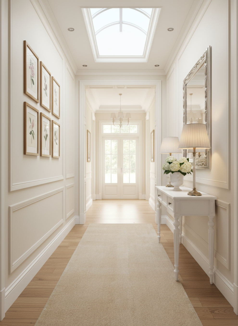 Traversa cocolino, crem, antiderapanta - EmaCarpets