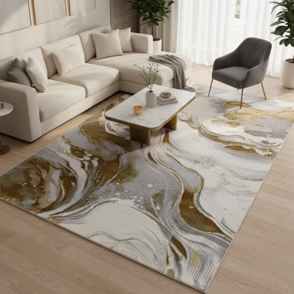 Covor Modern Sena, auriu