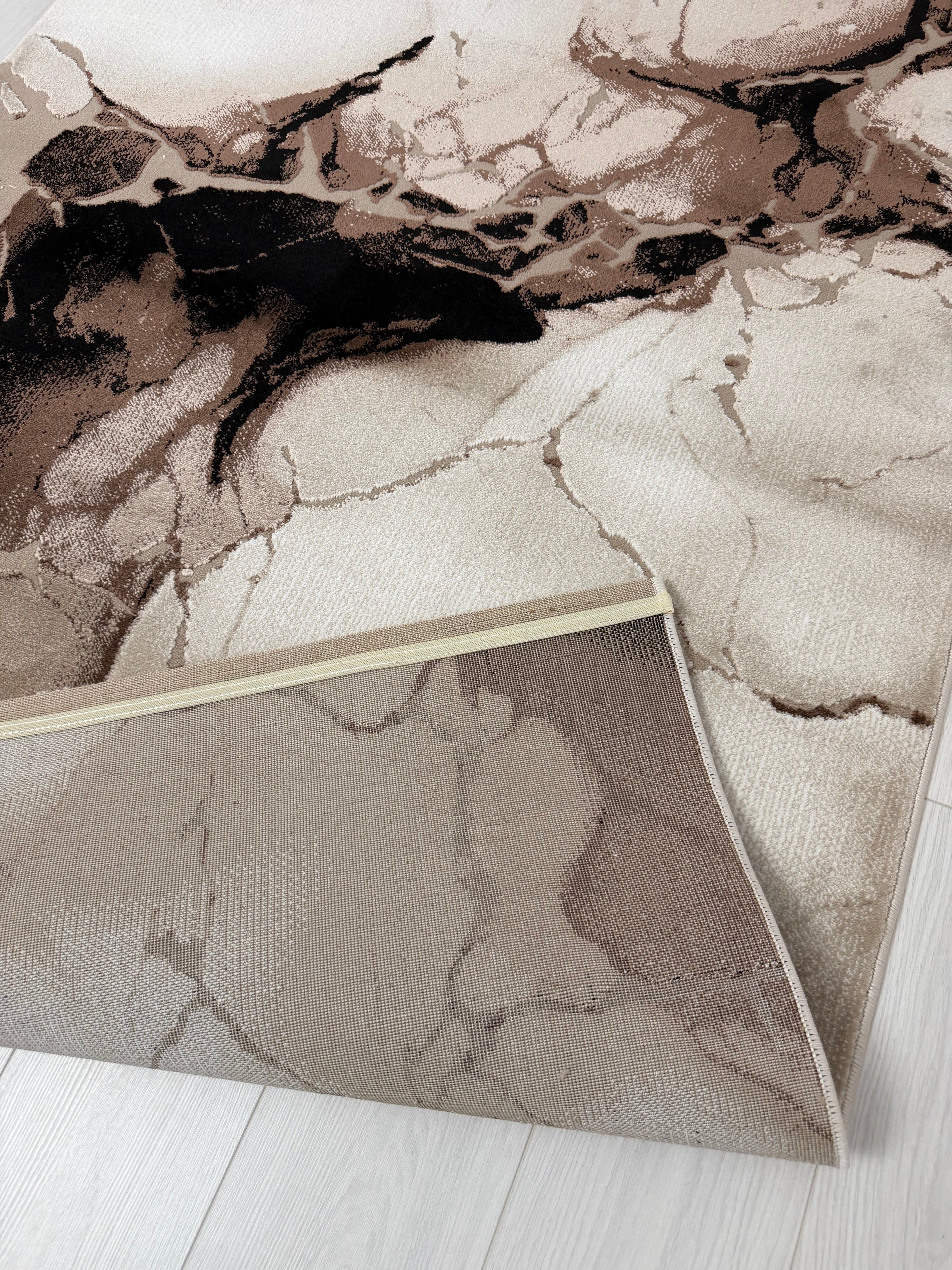 Covor Modern Bella, maro - EmaCarpets