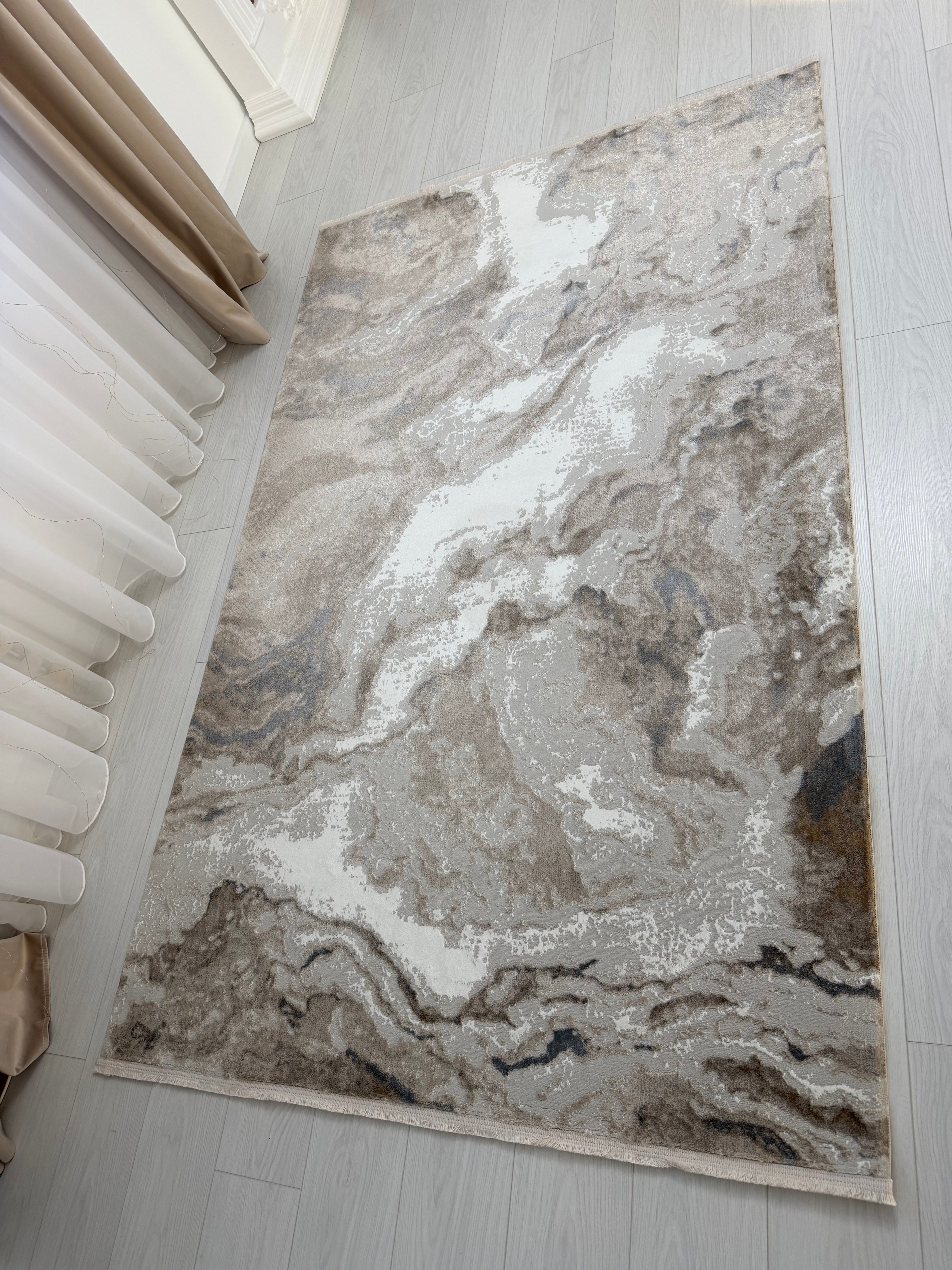 Covor Modern Infinity, beige-grey - EmaCarpets