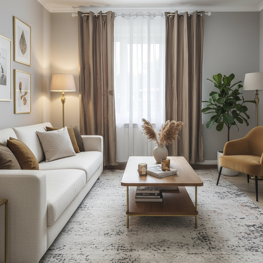 Draperie French Velvet V6 Blackout, cu inele, 150 x 250 cm -2 buc