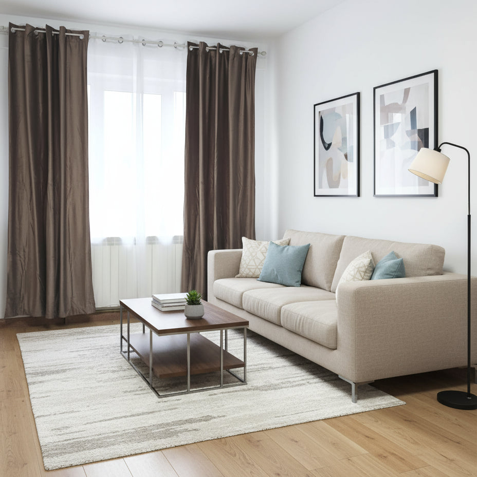 Draperie French Velvet V790 Blackout, cu inele, 150 x 250 cm -2 buc