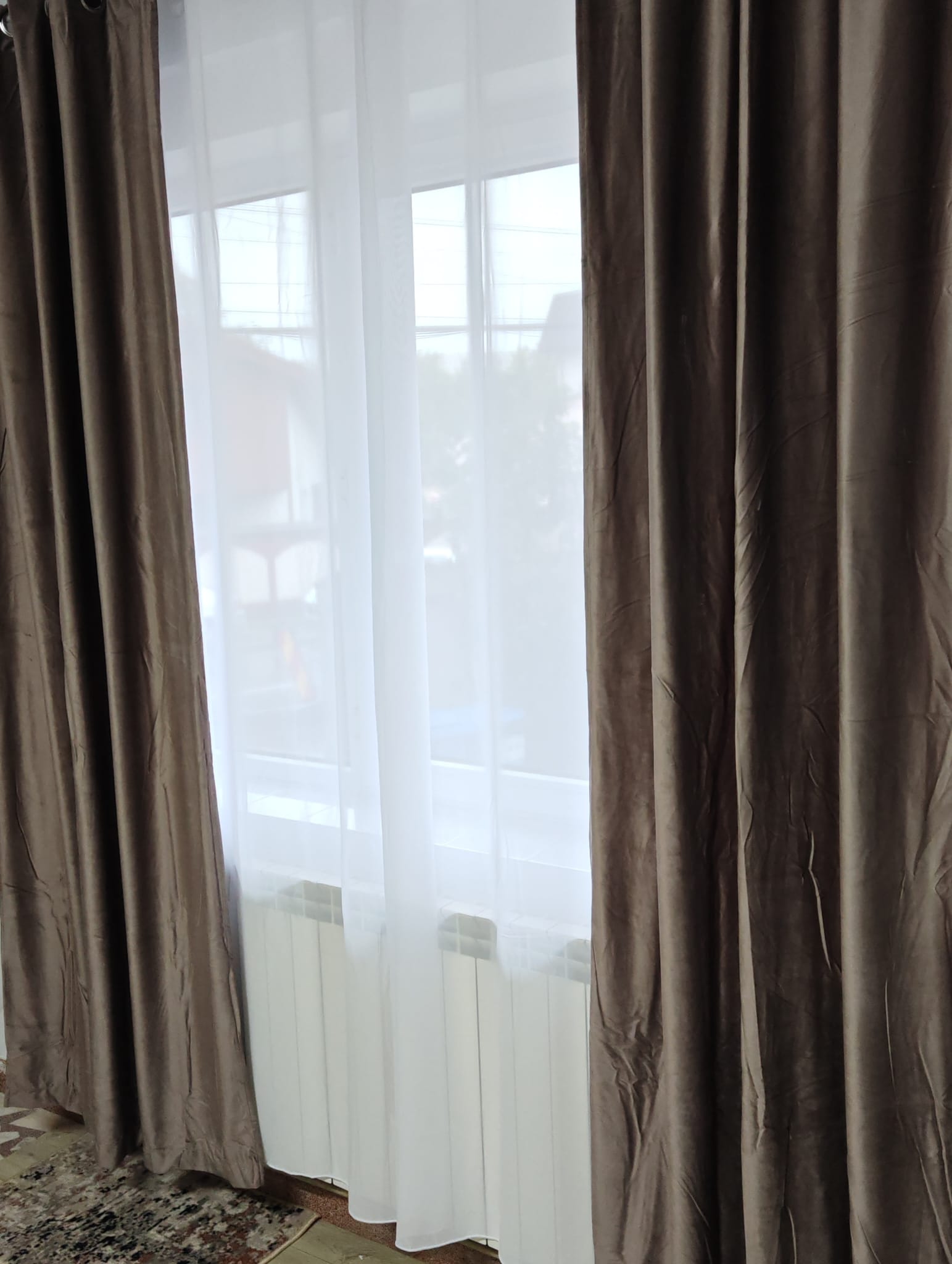 Draperie French Velvet V790 Blackout, cu inele, 150 x 250 cm -2 buc