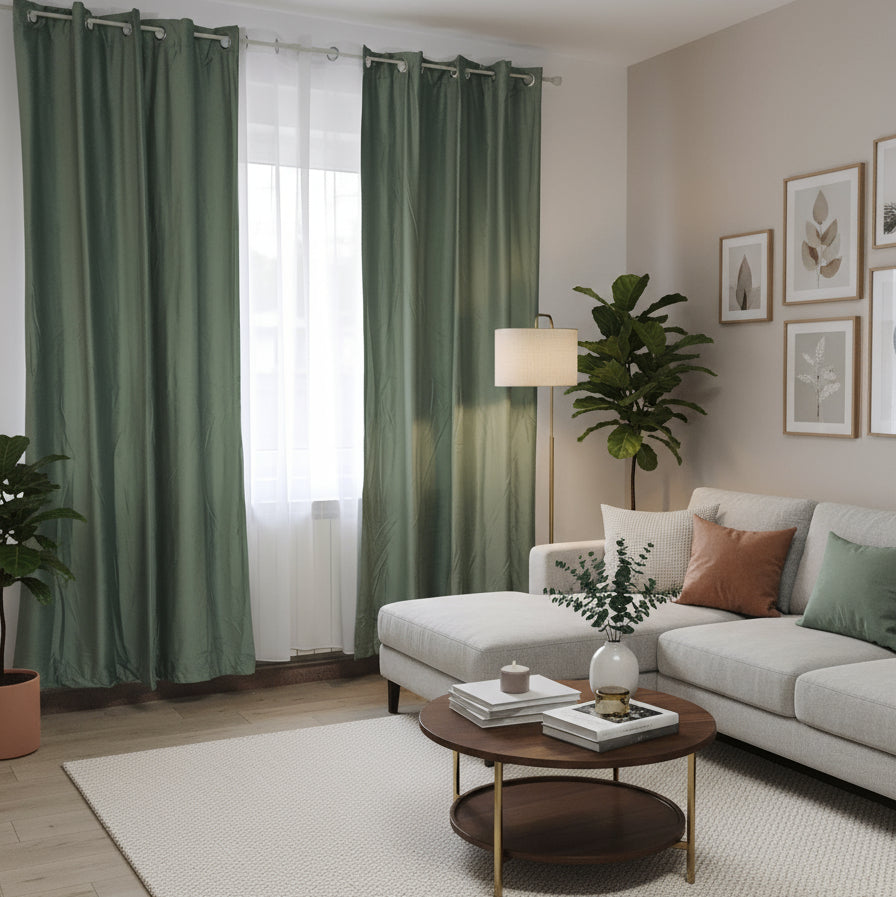 Draperie French Velvet V508 Blackout cu inele, 150 x 250 cm -2 buc