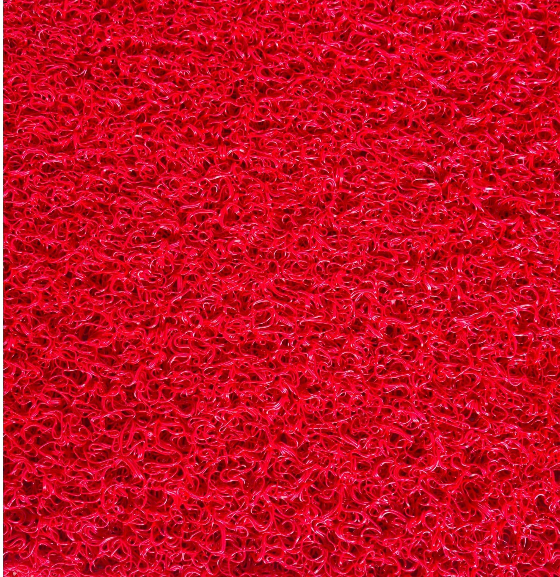 Traversa covor intrare int.si ext. Curly, rosu - EmaCarpets