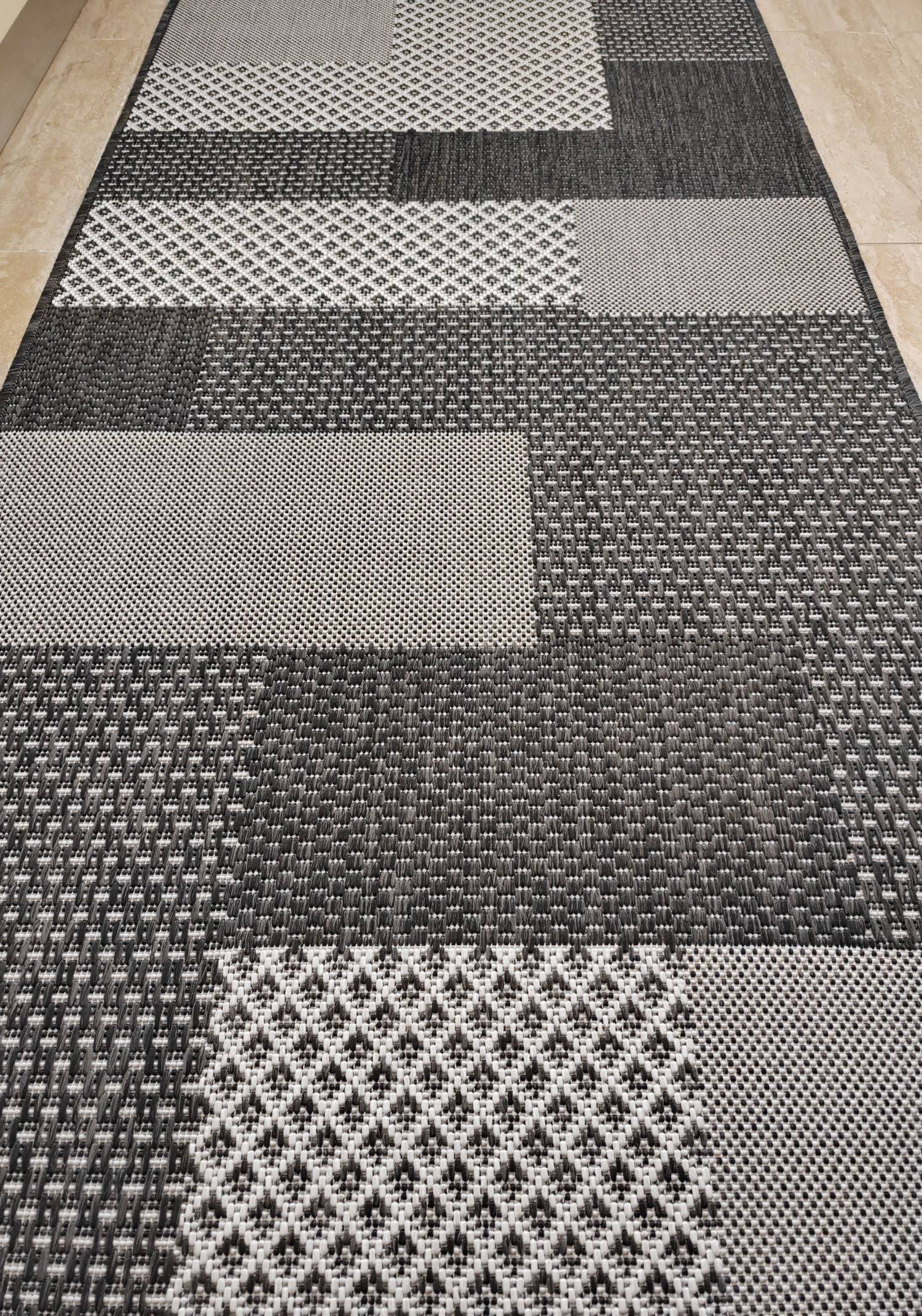 Covor antiderapant Flex, 19645 ,gri - EmaCarpets