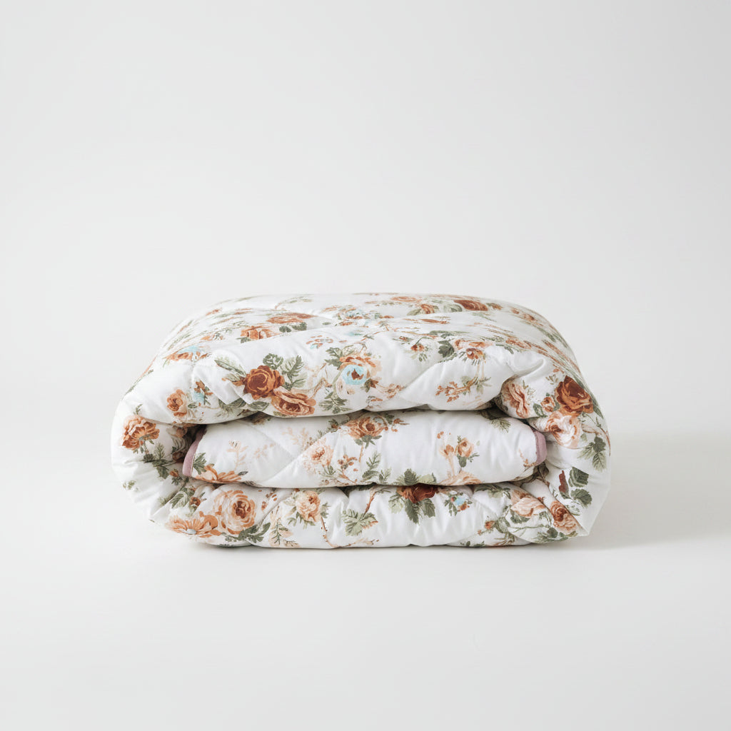 Pilota cu microfibra cu model floral 180x200 cm - EmaCarpets