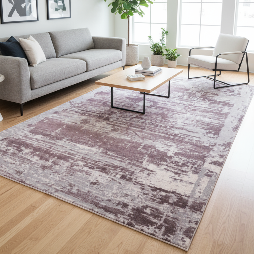 Covor Rimma Lux, lila, 150 x 230 cm