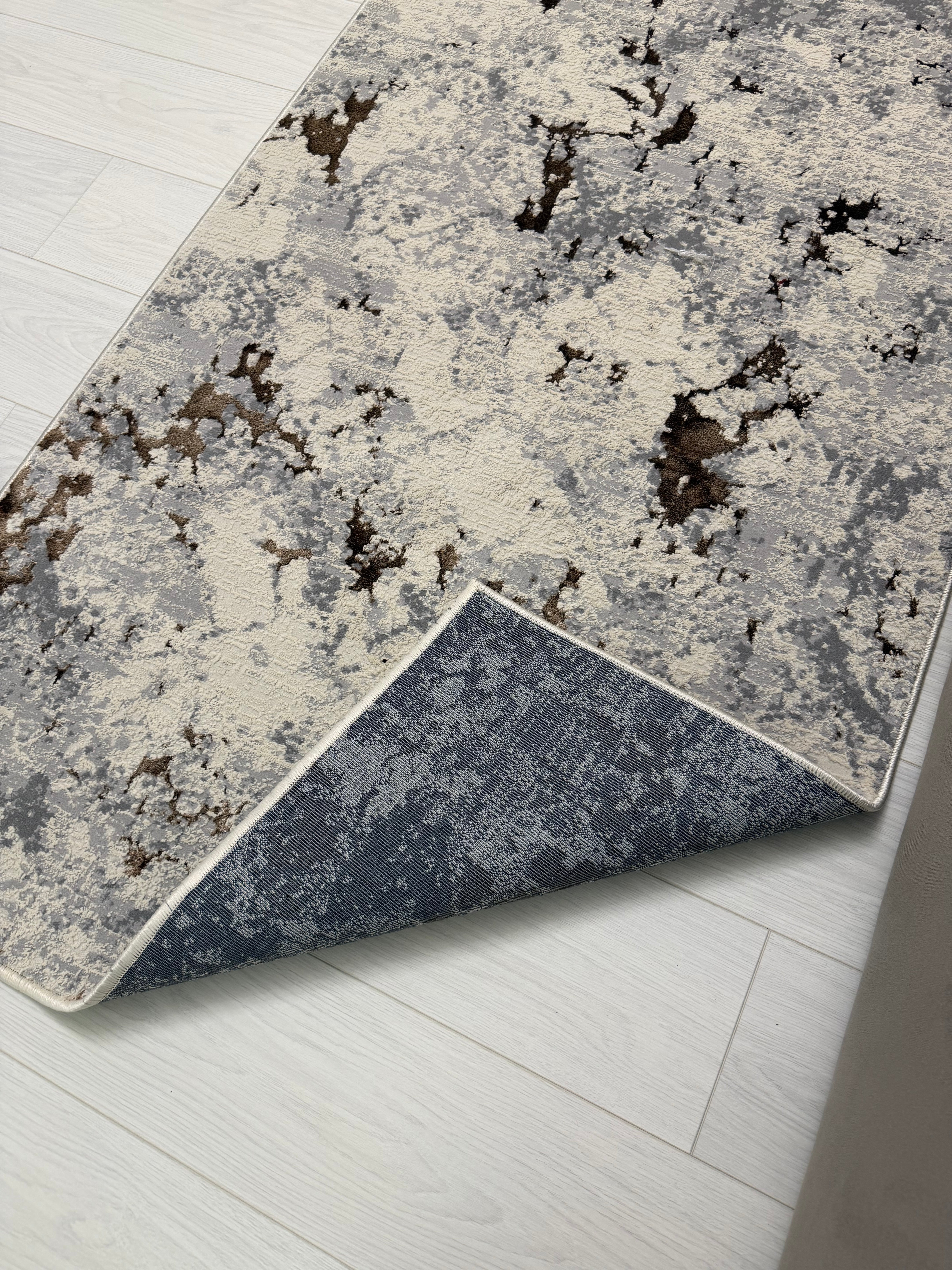 Traversa Sena brown, latime 150 cm (surfilata) - EmaCarpets