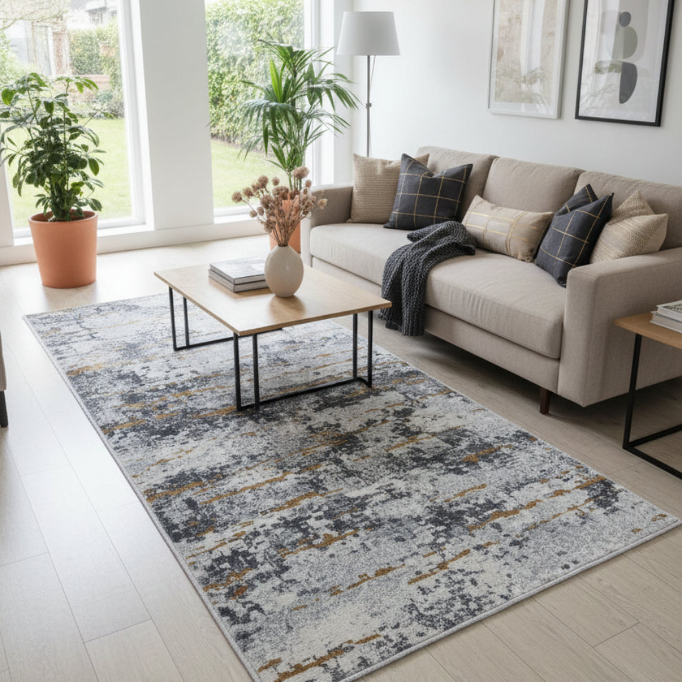 Traversa Sena abstract, latime 150 cm (surfilata) - EmaCarpets