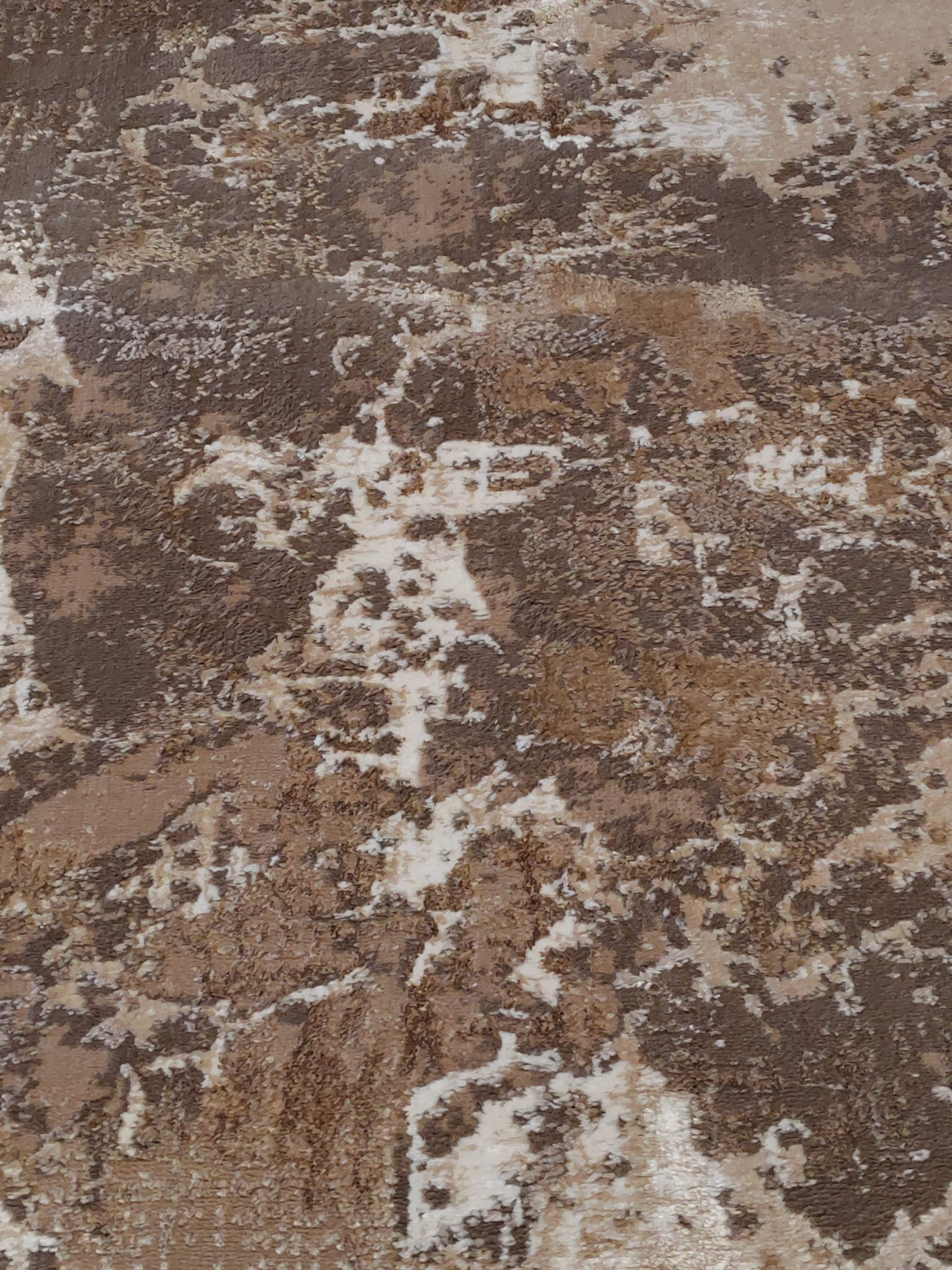 Traversa Tisa, bej/maro, latime 100 cm (surfilata) - EmaCarpets