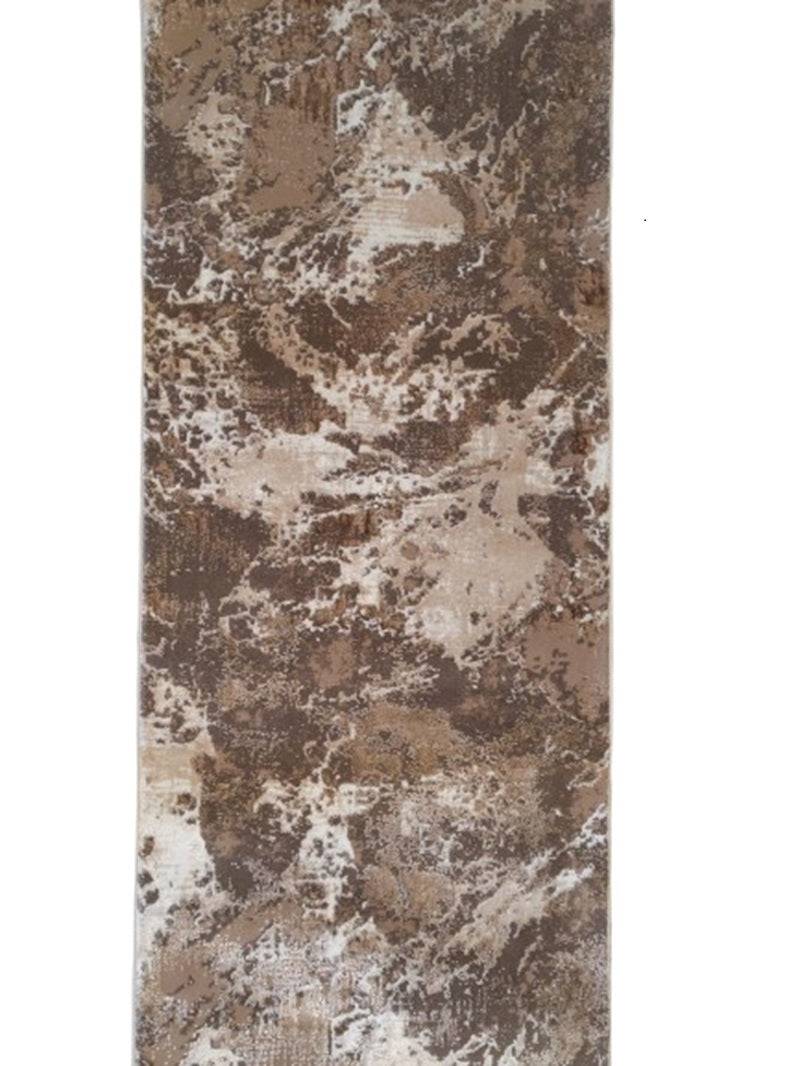 Traversa Tisa, bej/maro, latime 150 cm (surfilata) - EmaCarpets