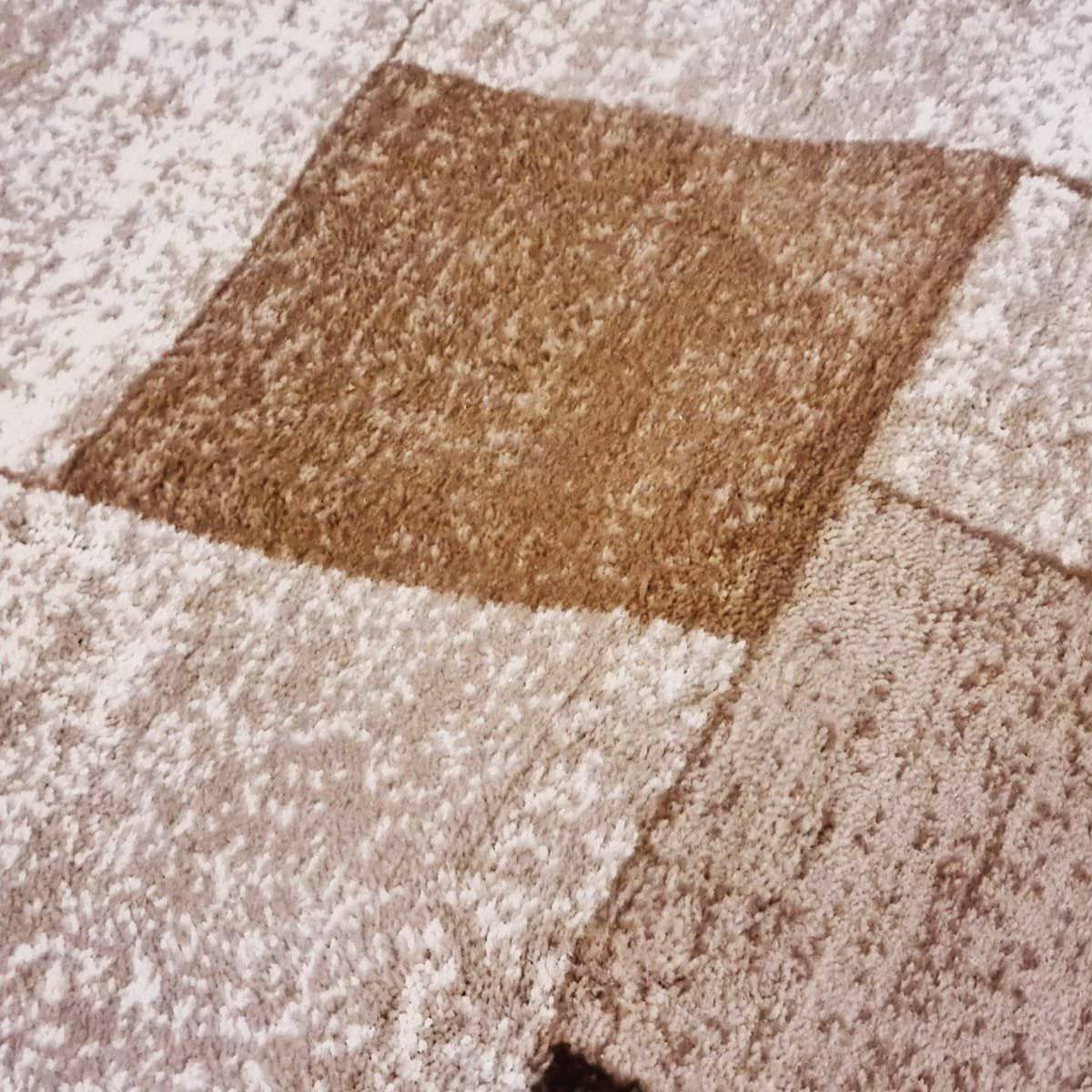 Covor modern Firuze , bej/maro, dreptunghiular - EmaCarpets