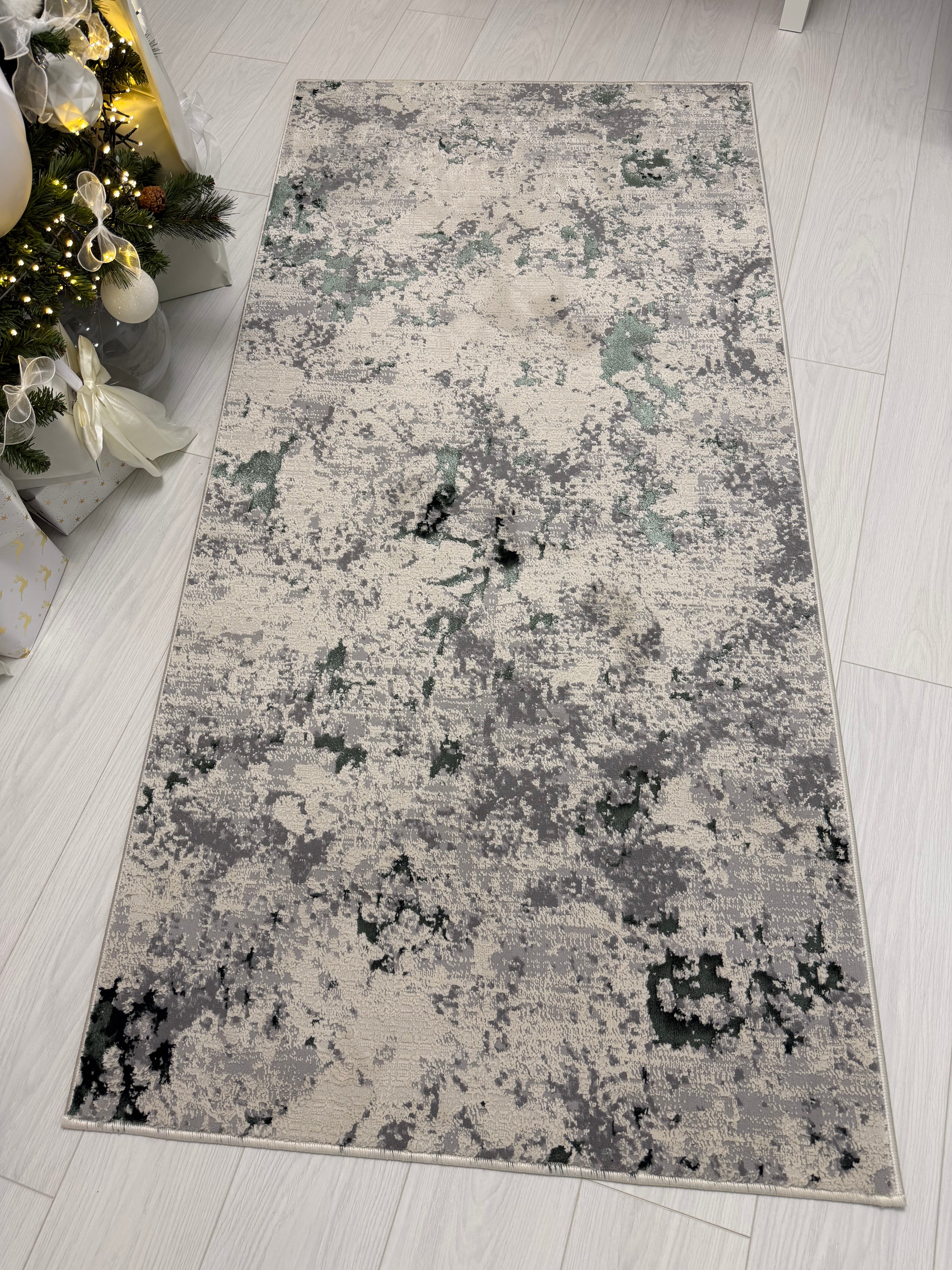 Traversa Sena gri, latime 60 cm (surfilata) - EmaCarpets