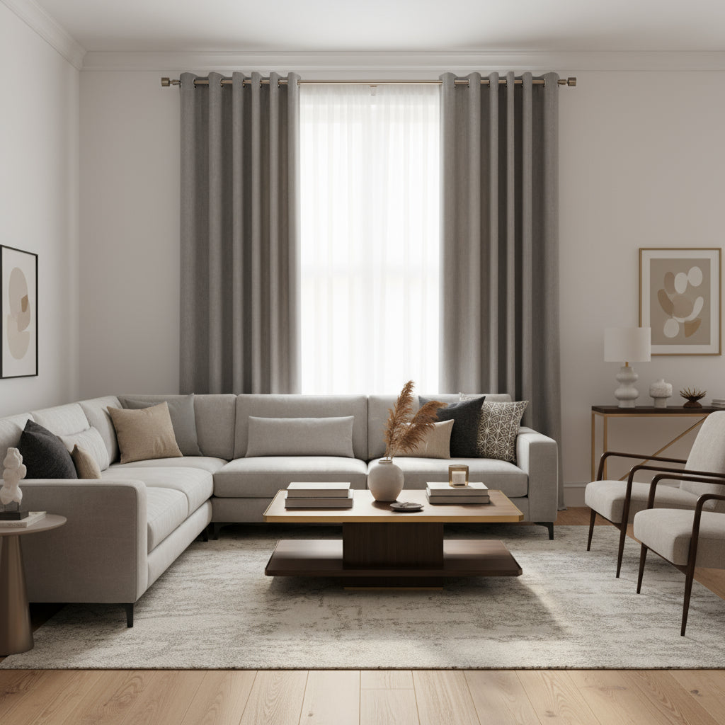 Draperie French Velvet V776 Blackout,cu inele, 150 x 250 cm -2 buc