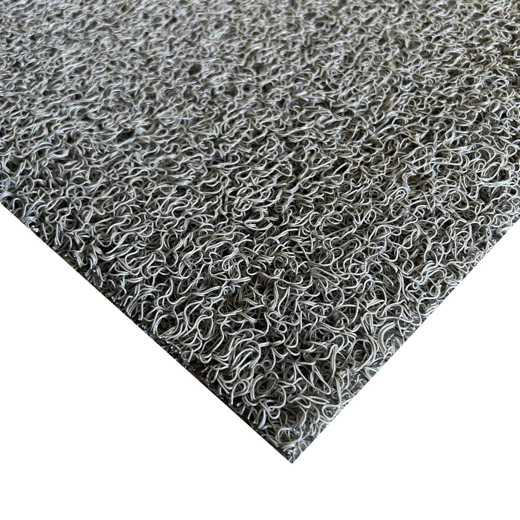 Traversa covor intrare int.si ext. Curly, gri - EmaCarpets