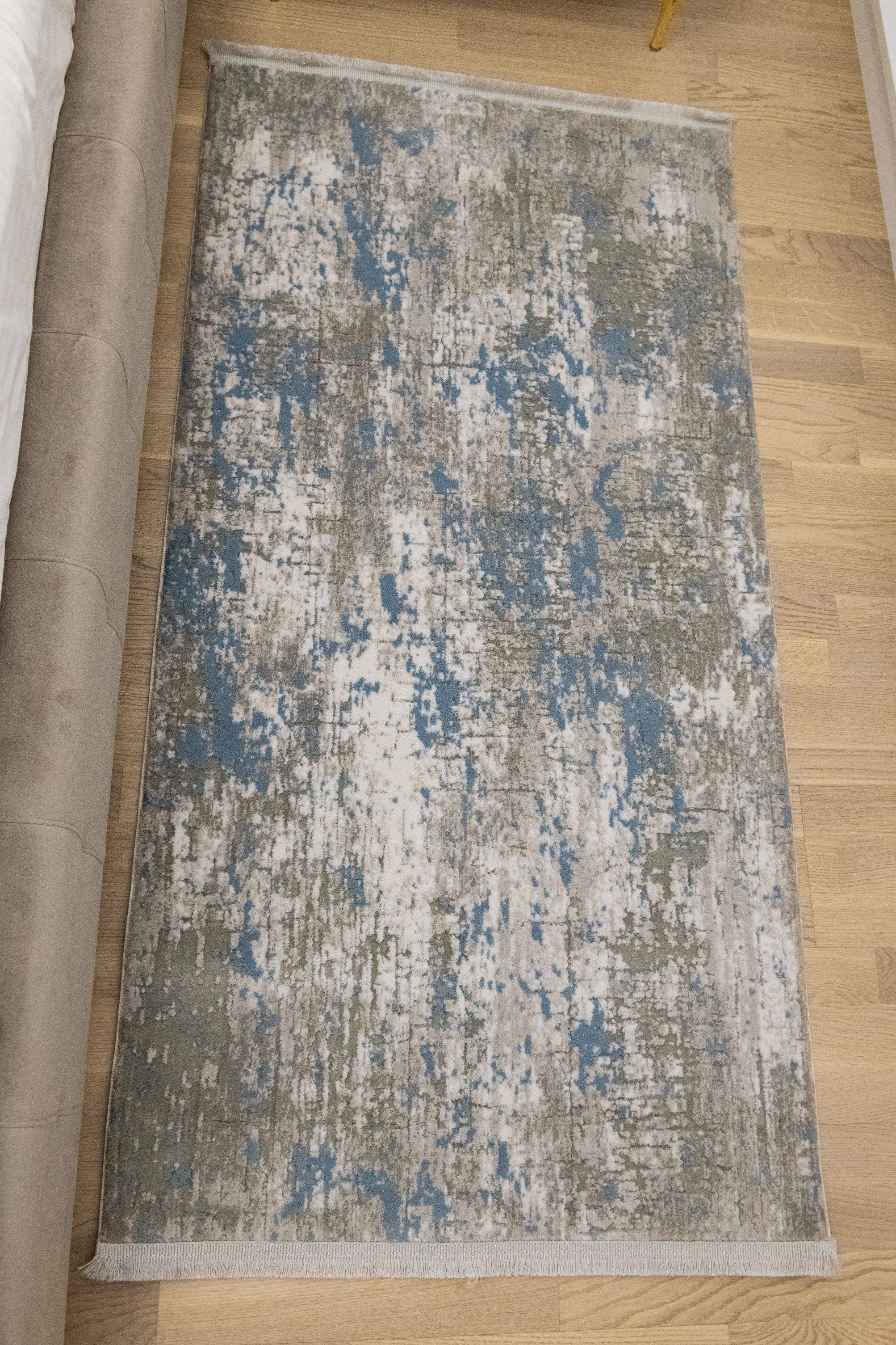 Covor Modern Begonvil ,Turcoaz - EmaCarpets