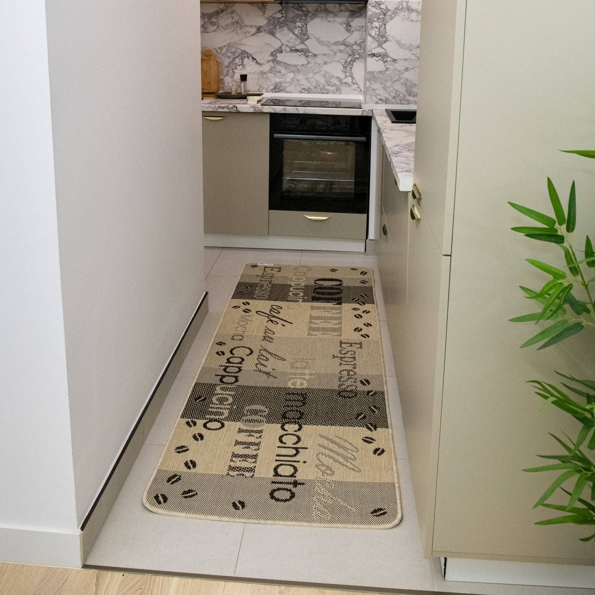 Covor antiderapant Flex, model coffee - EmaCarpets