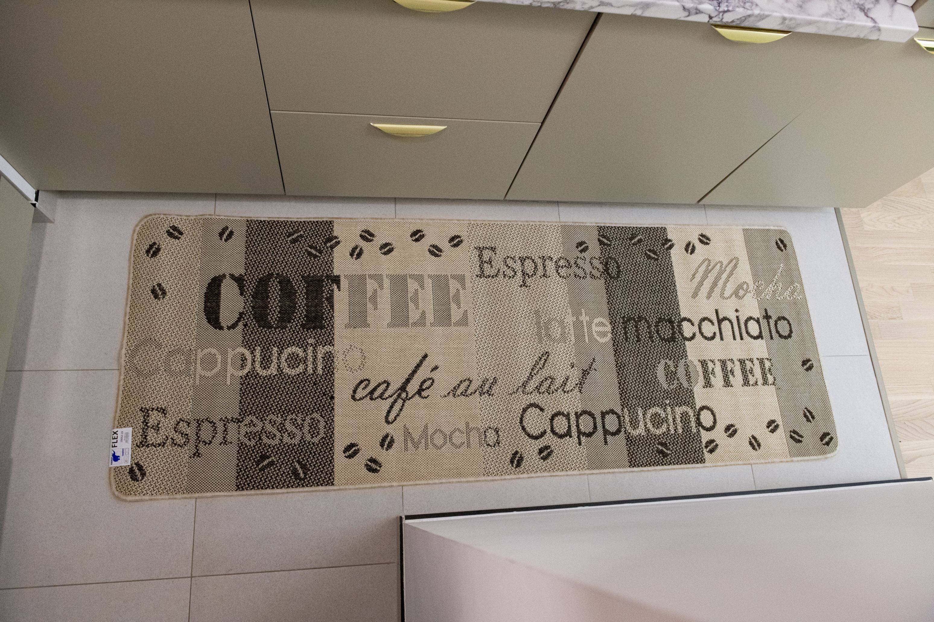 Covor antiderapant Flex, model coffee - EmaCarpets