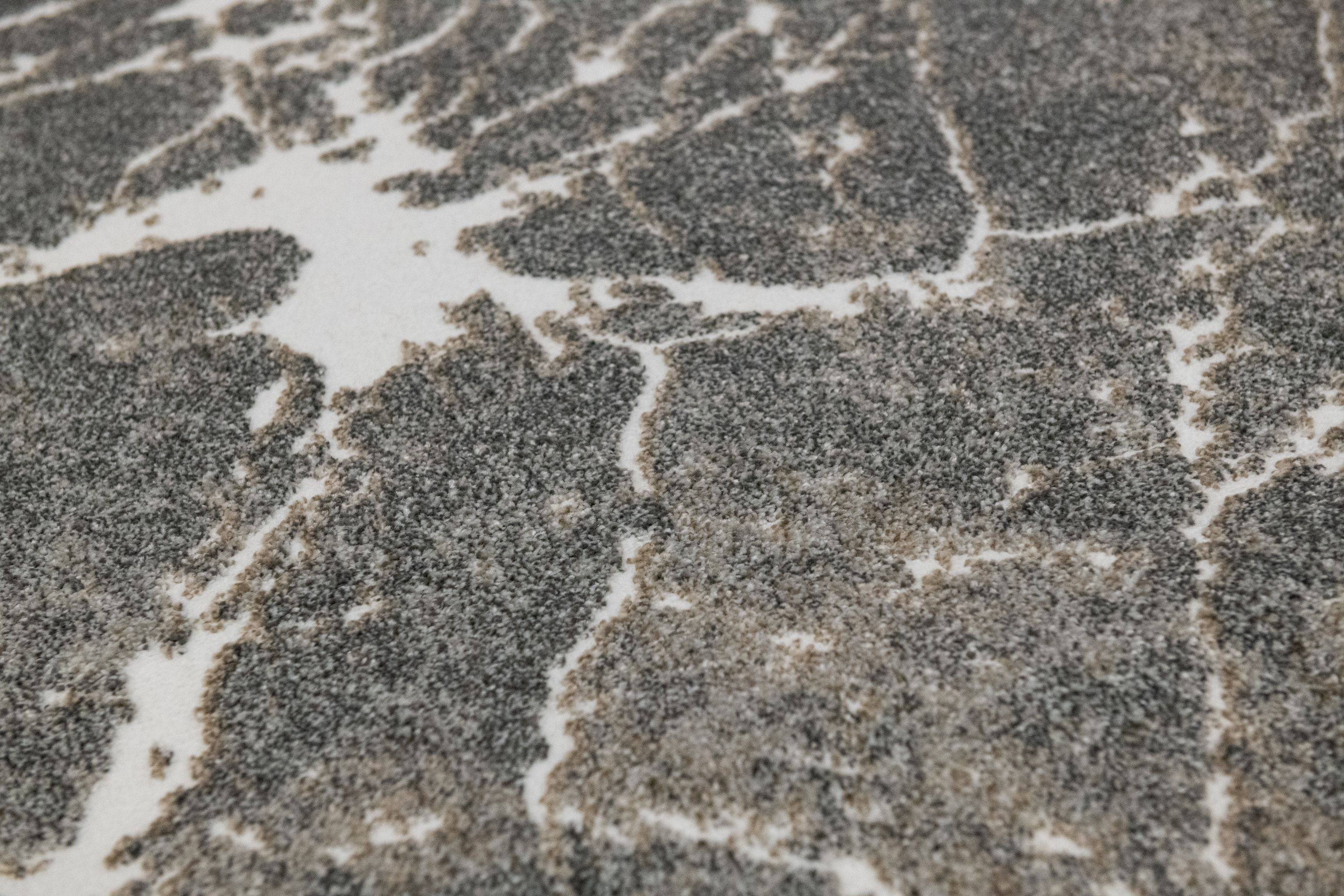 Covor Apollo, gri/alb - EmaCarpets