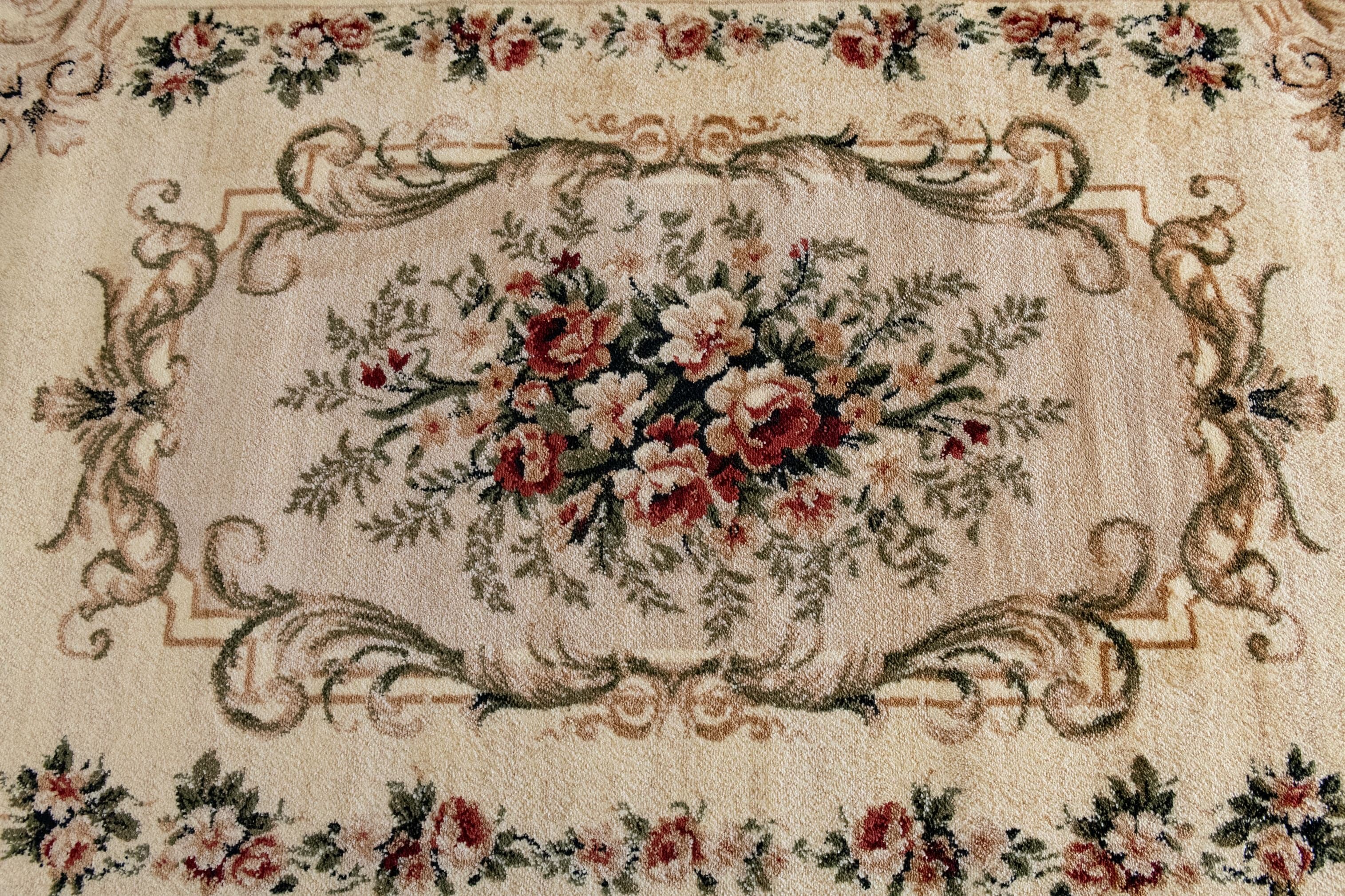 Covor Lotos, crem, dreptunghiular - EmaCarpets