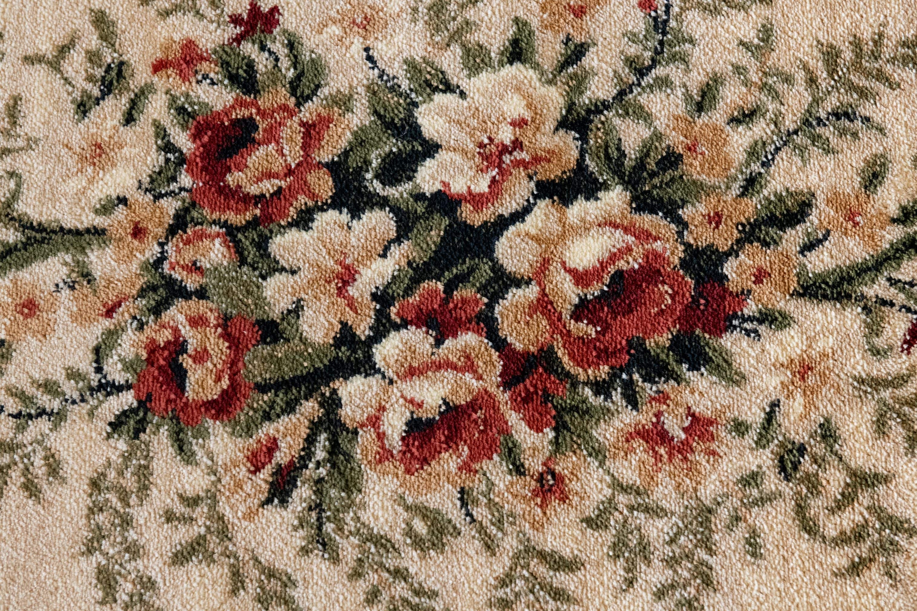 Covor Lotos, crem, dreptunghiular - EmaCarpets