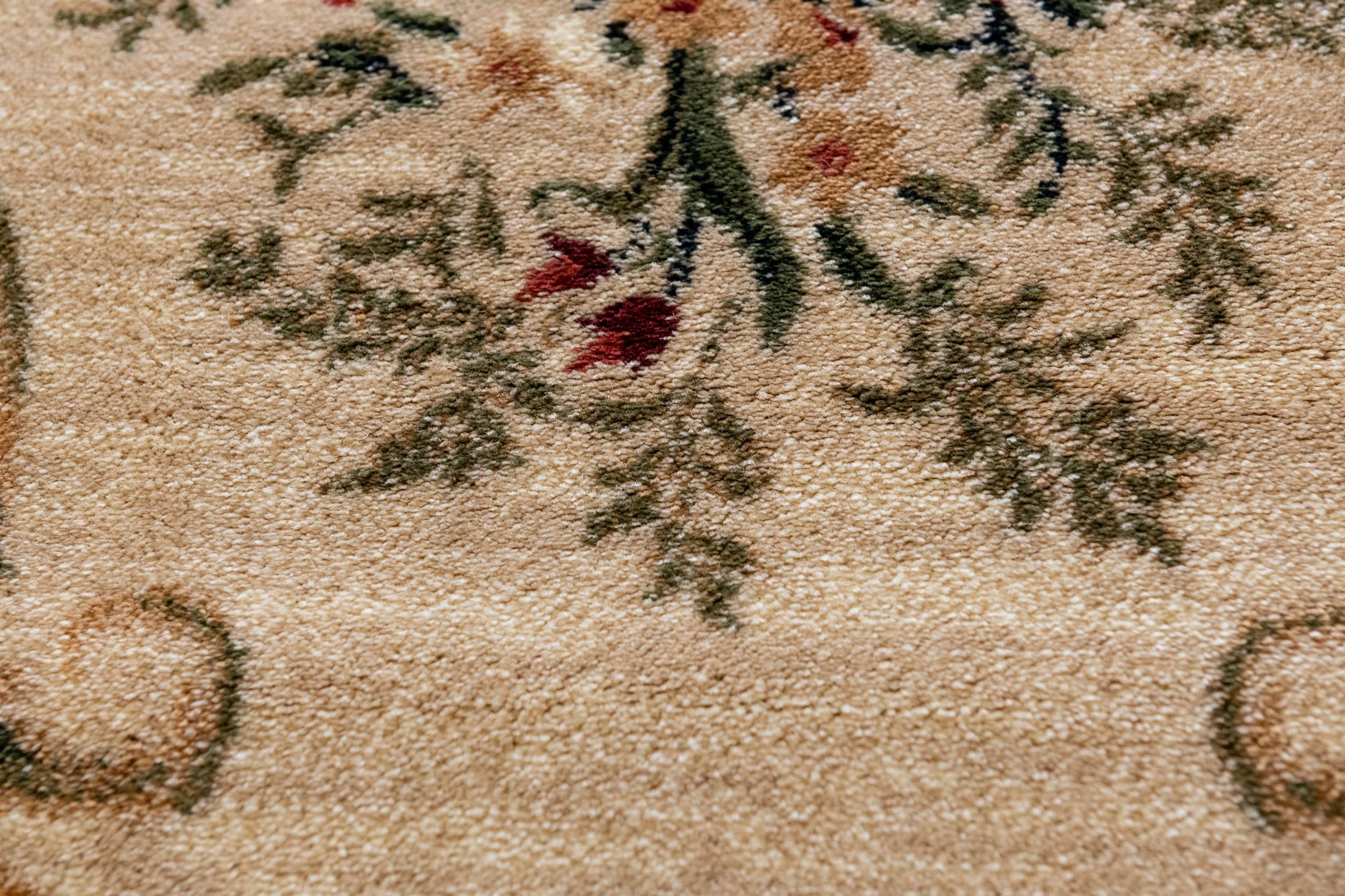 Covor Lotos, crem, dreptunghiular - EmaCarpets