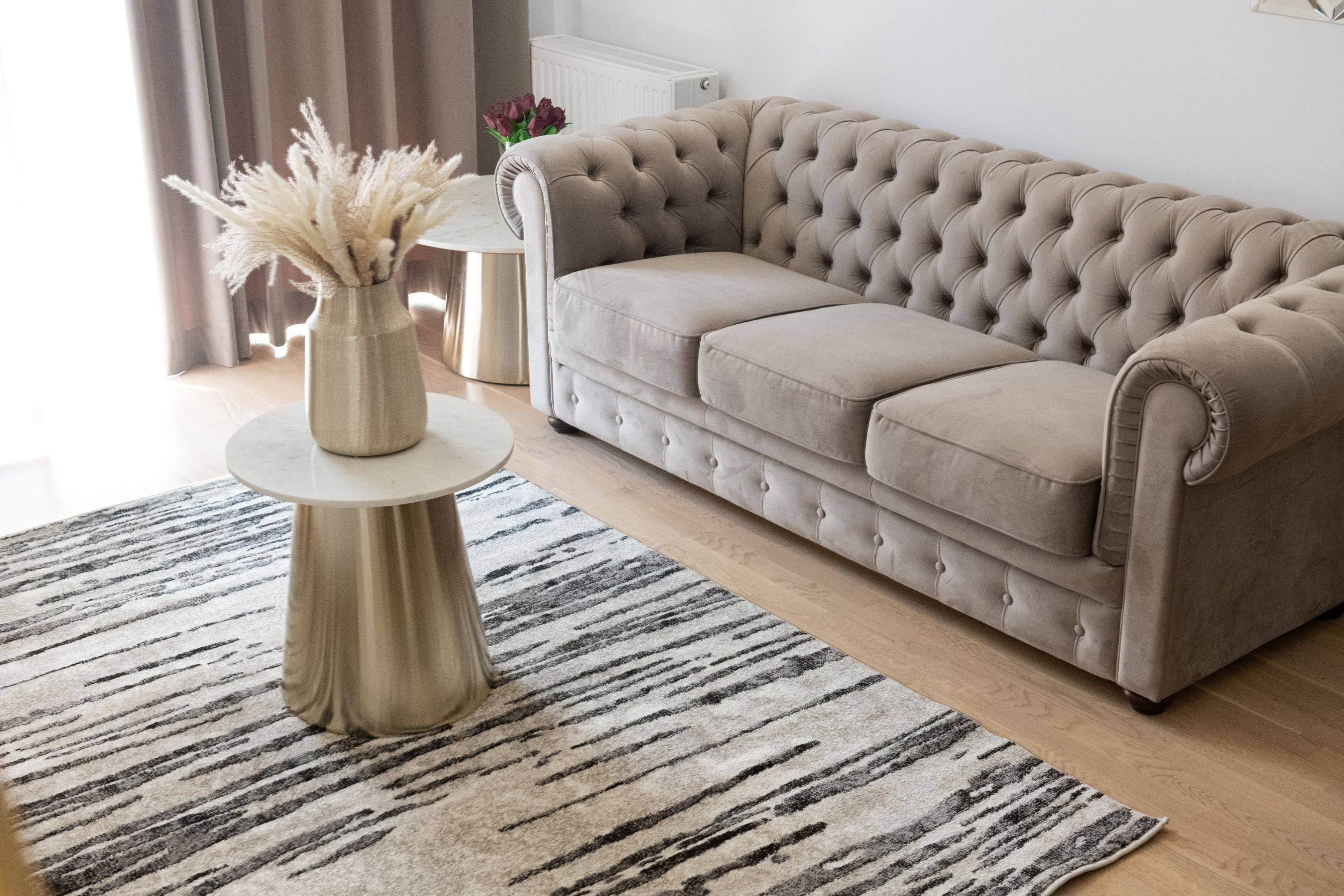 Covor Phoenix 3013, gri - EmaCarpets