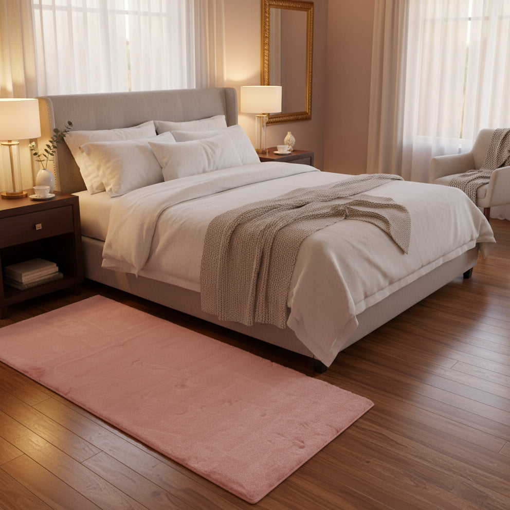 Covor Pierre Cardin, roz, dreptunghiular - EmaCarpets