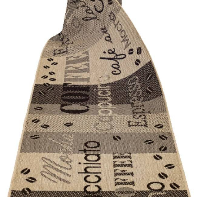 Traversa antiderapanta Flex Coffee, latime 75 cm (surfilata) - EmaCarpets