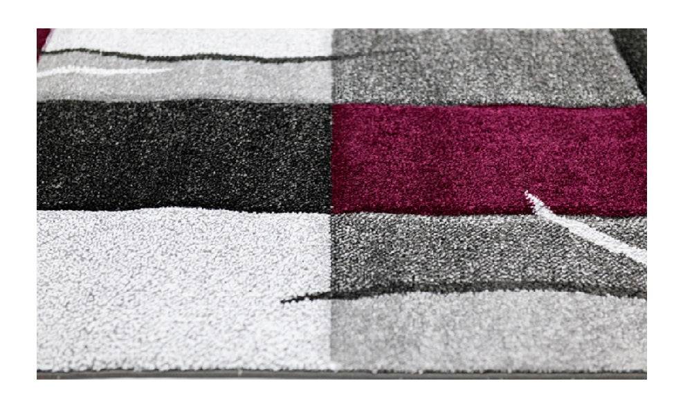 Covor Garden, gri/lila, dreptunghiular - EmaCarpets