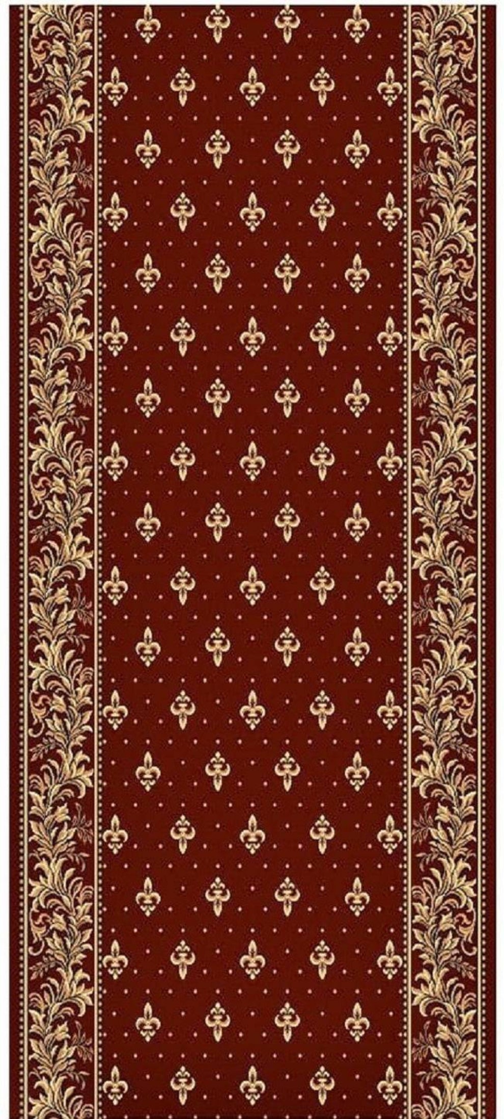 Traversa Biserica crini, latime 80 cm (surfilata) - EmaCarpets