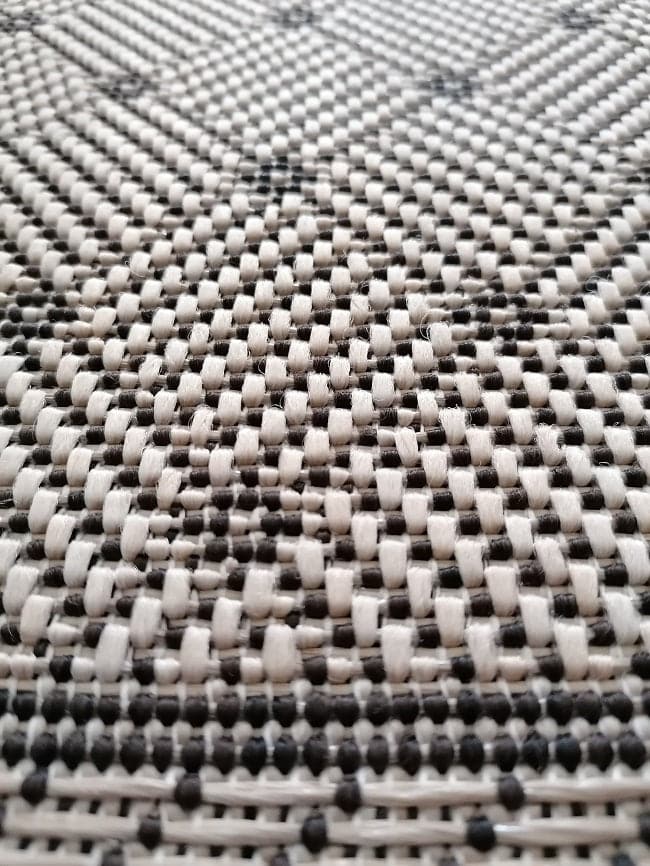 Traversa antiderapanta Flex romb, crem, latime 75 cm (surfilata) - EmaCarpets