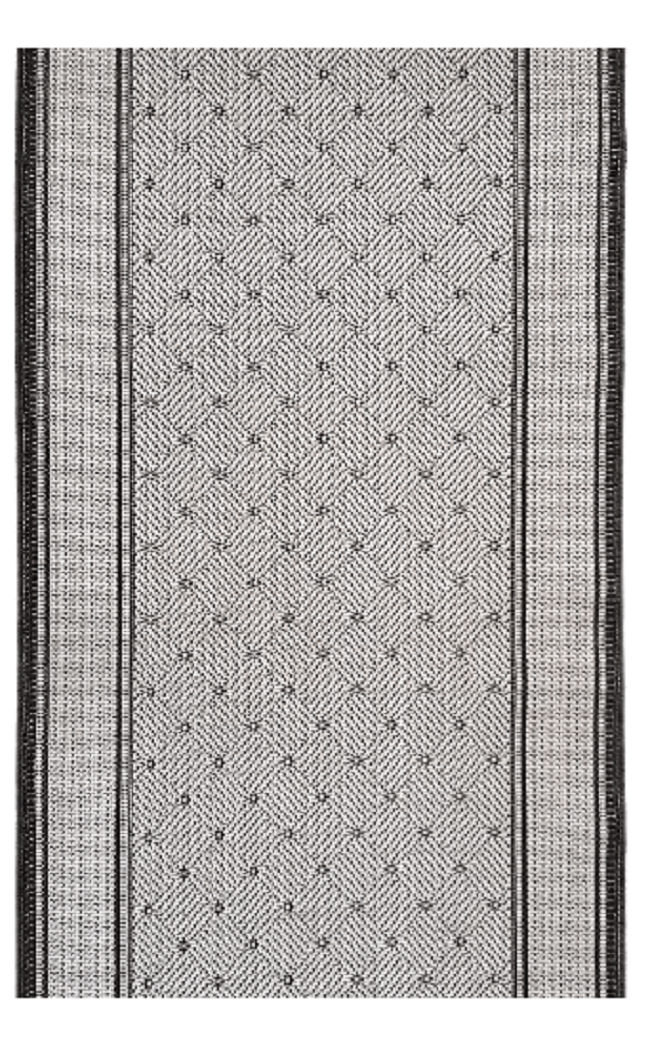 Traversa antiderapanta Flex romb, crem, latime 75 cm (surfilata) - EmaCarpets