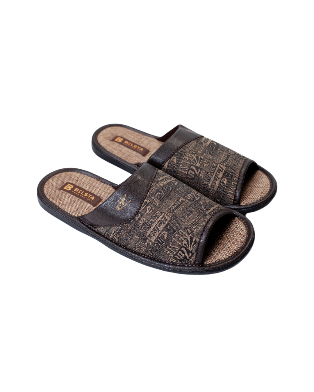 Papuci de casă cu imprimeu