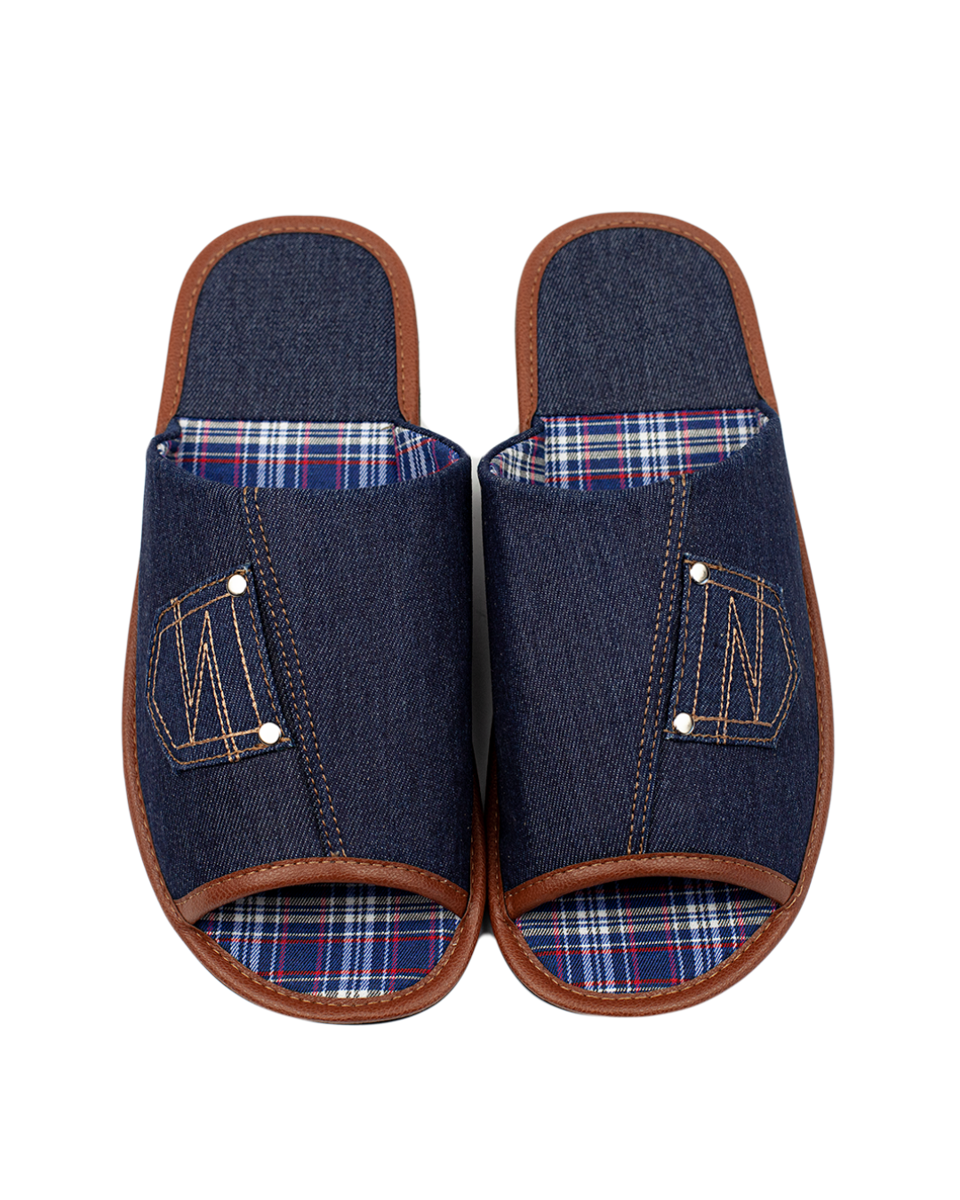 Papuci de casă bleumarin