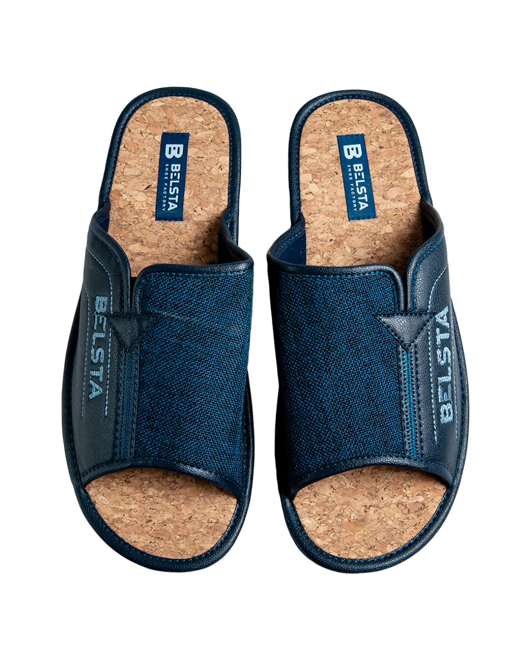 Papuci de casă bleumarin