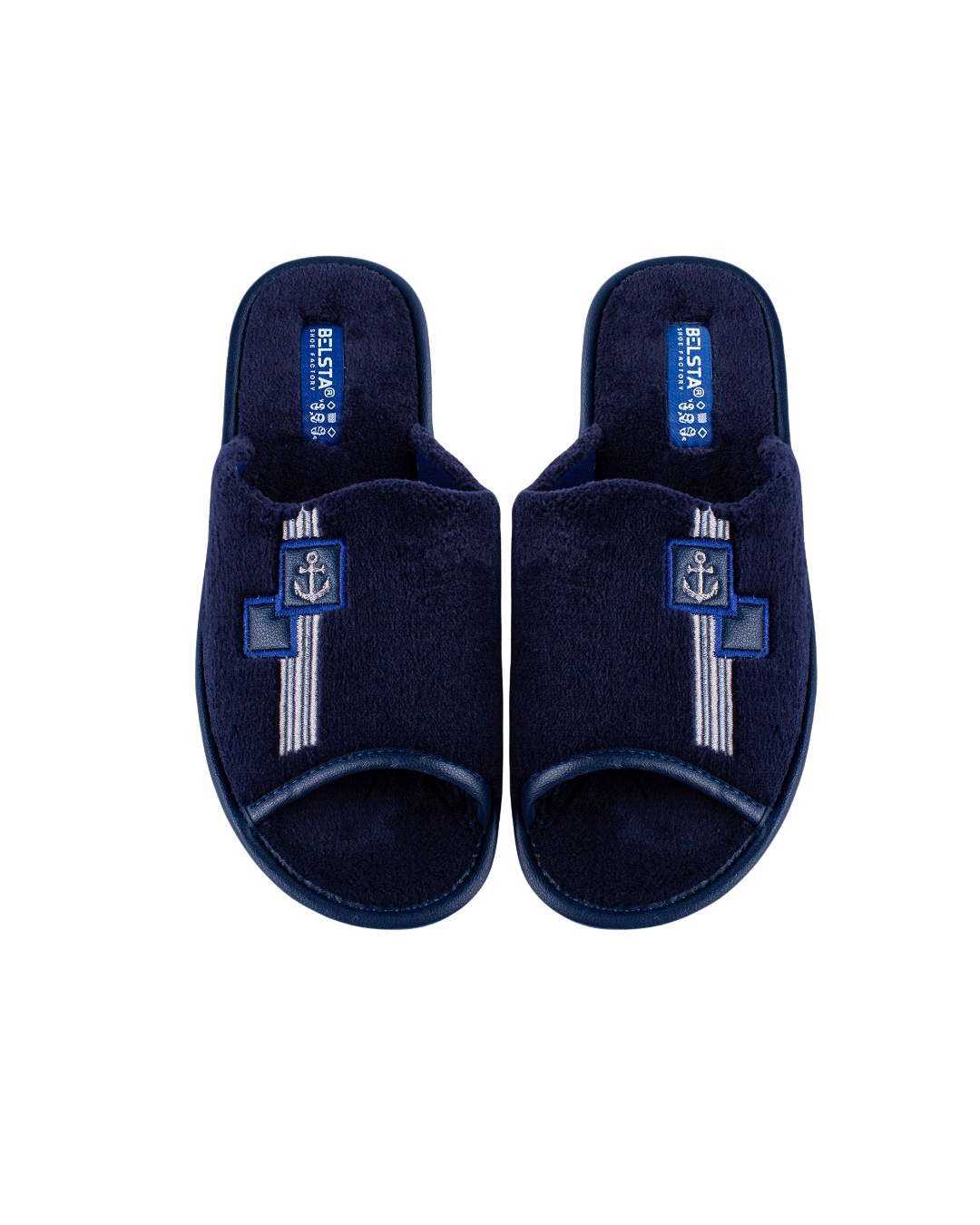 Papuci de casă demi-sezon din frotir