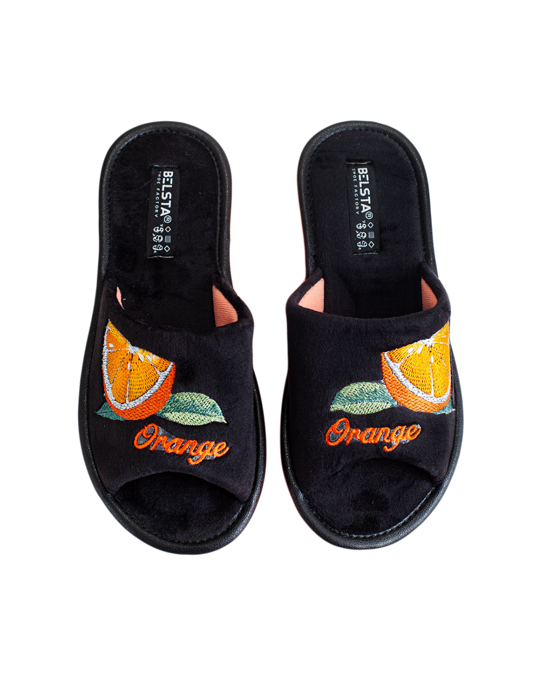 Papuci de casă cu broderie