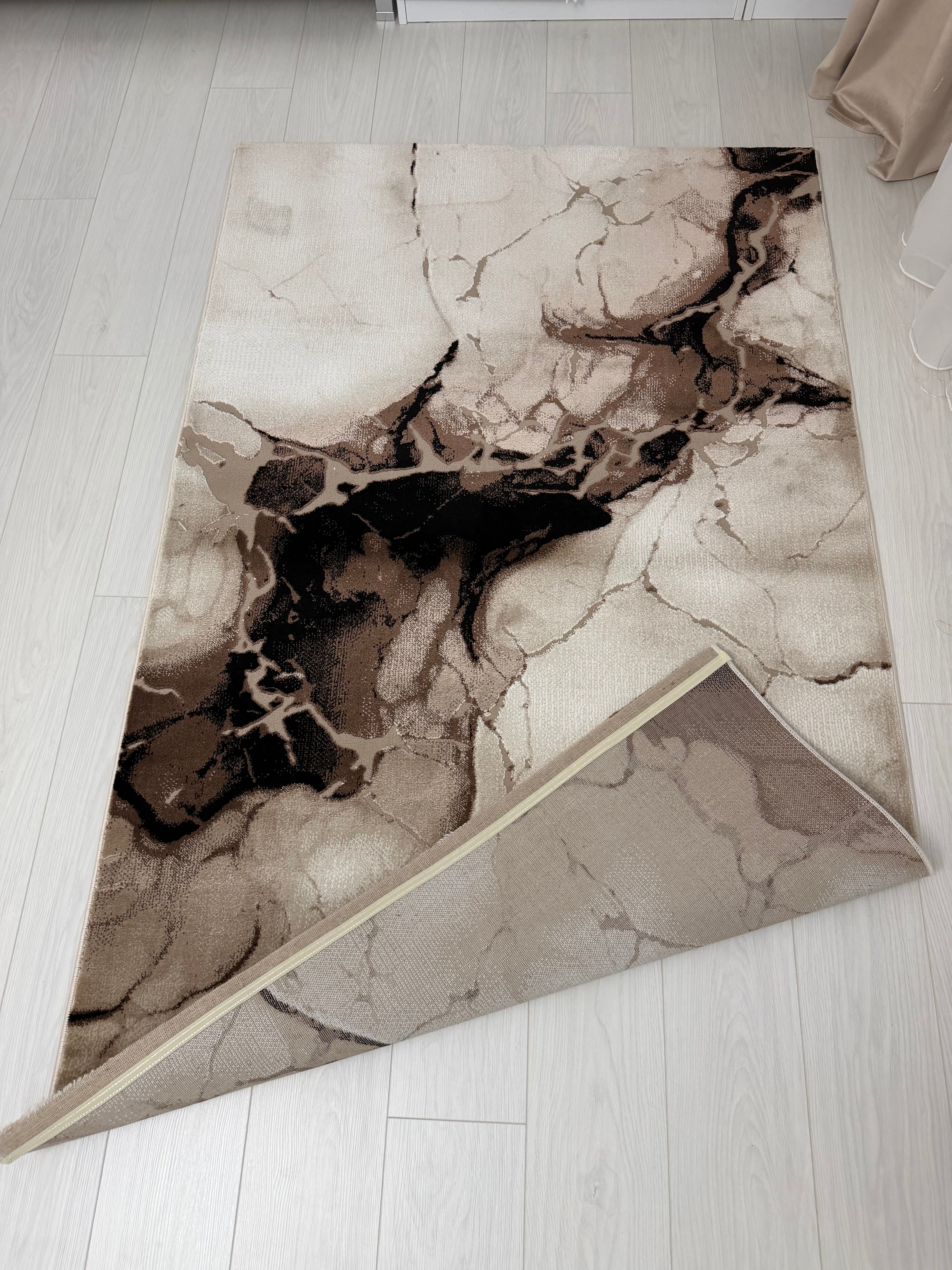 Covor Modern Bella, maro - EmaCarpets