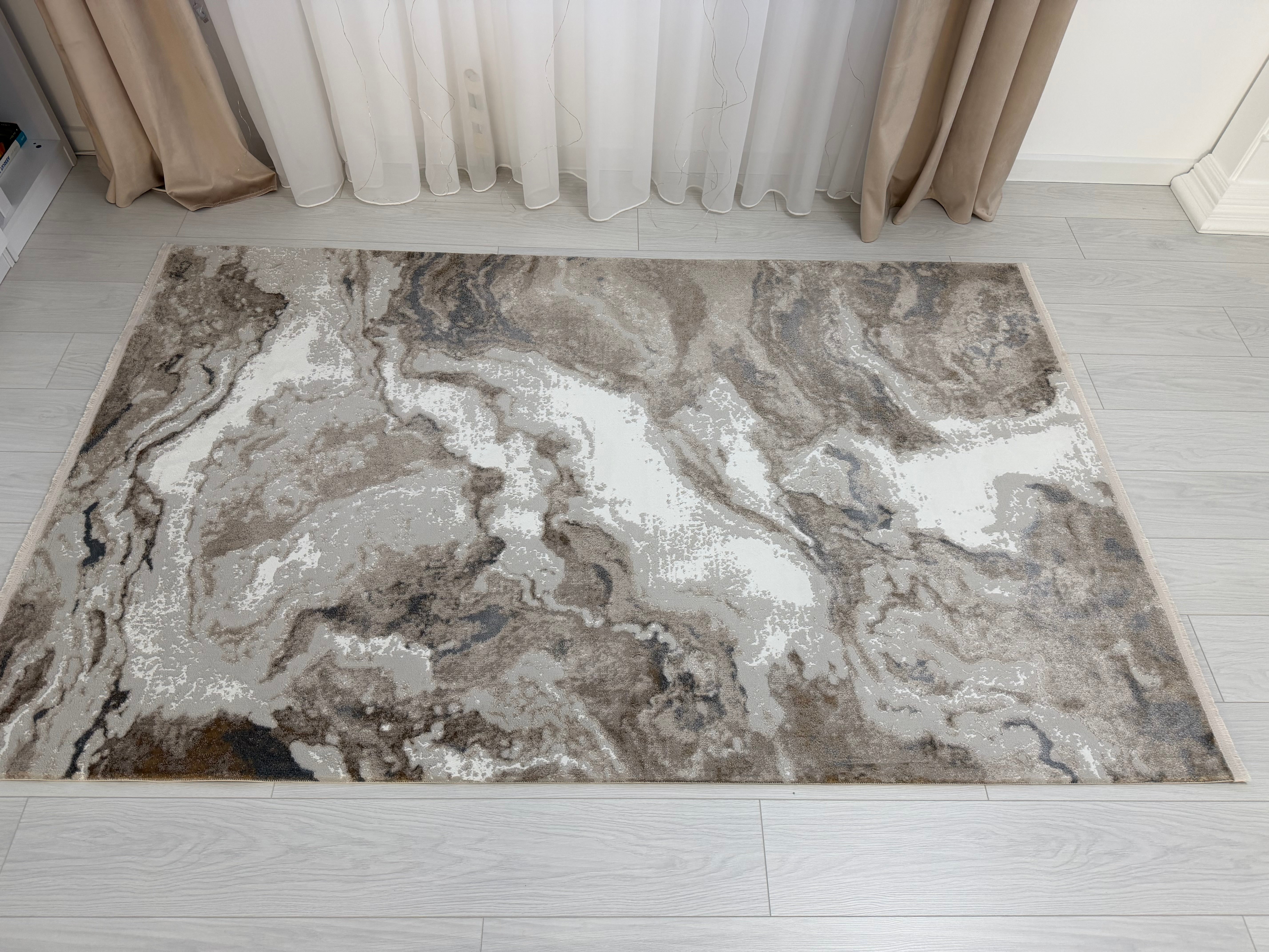 Covor Modern Infinity, beige-grey - EmaCarpets