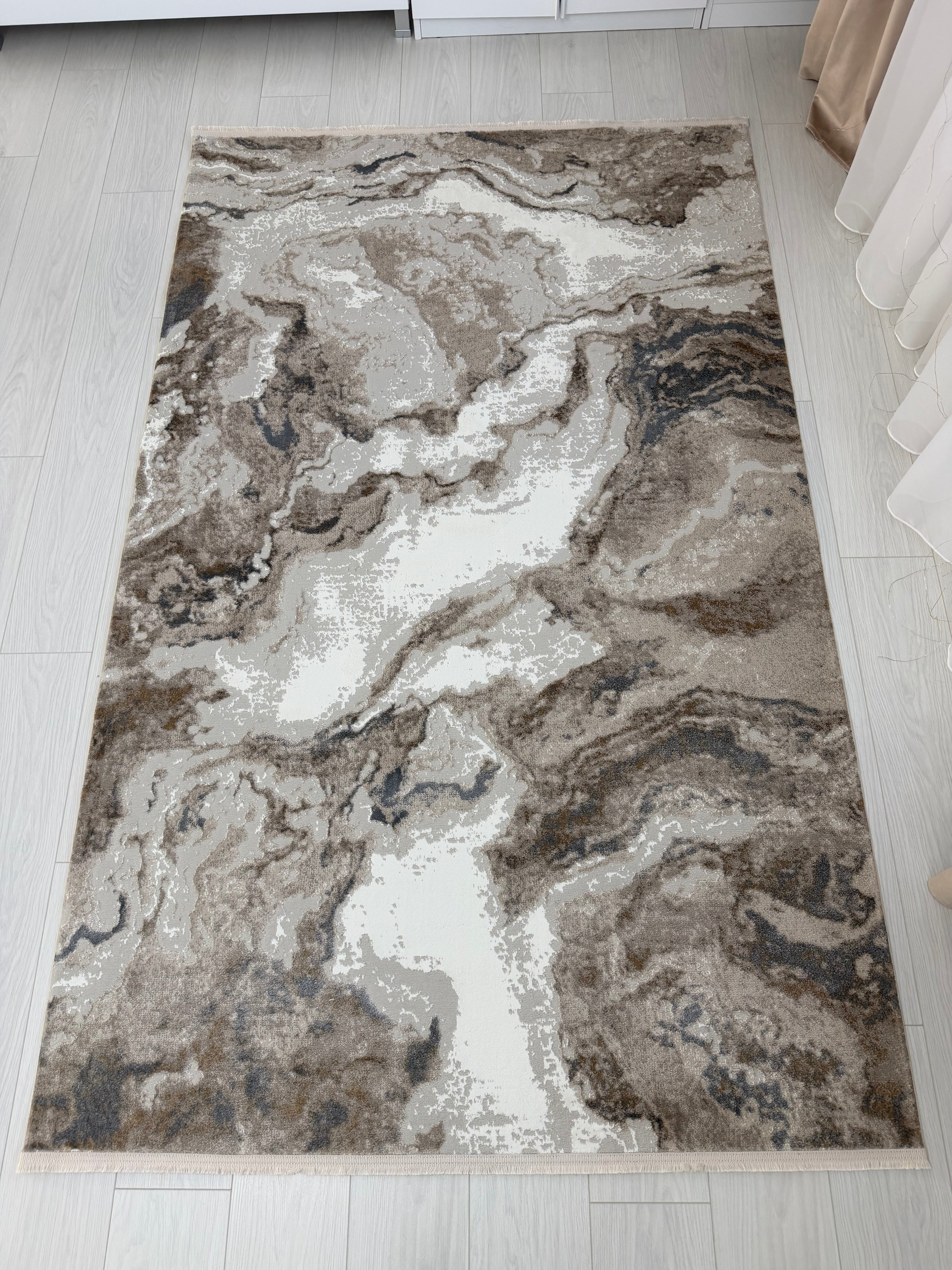 Covor Modern Infinity, beige-grey - EmaCarpets