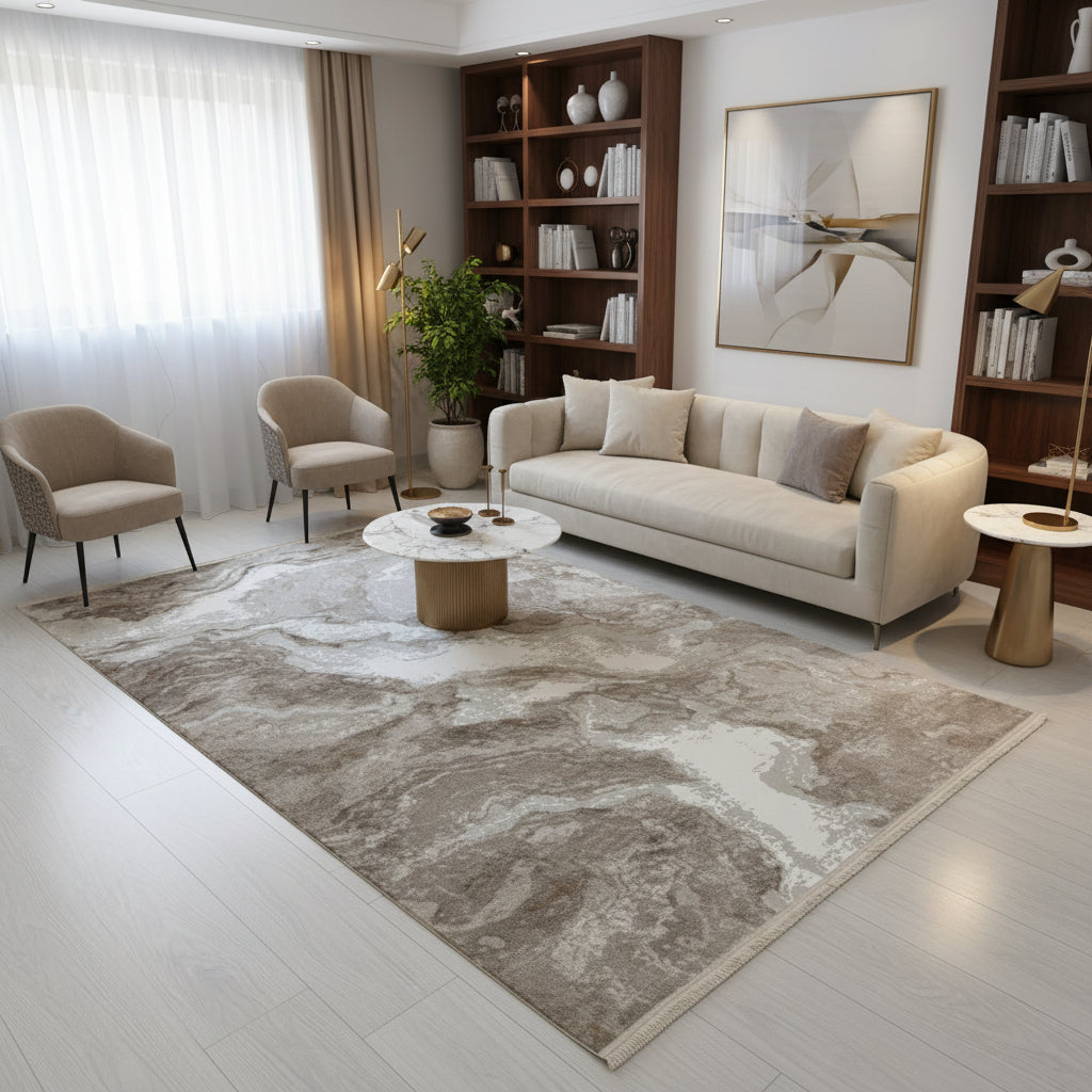 Covor Modern Infinity, beige - EmaCarpets