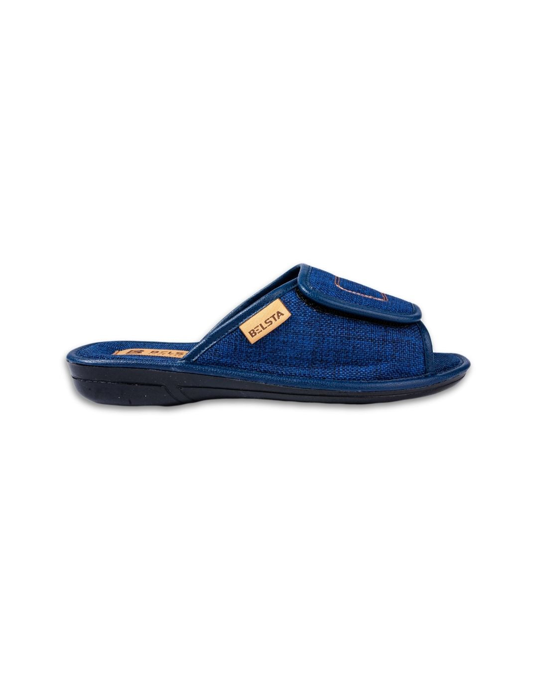 Papuci de casa blue cu velcro