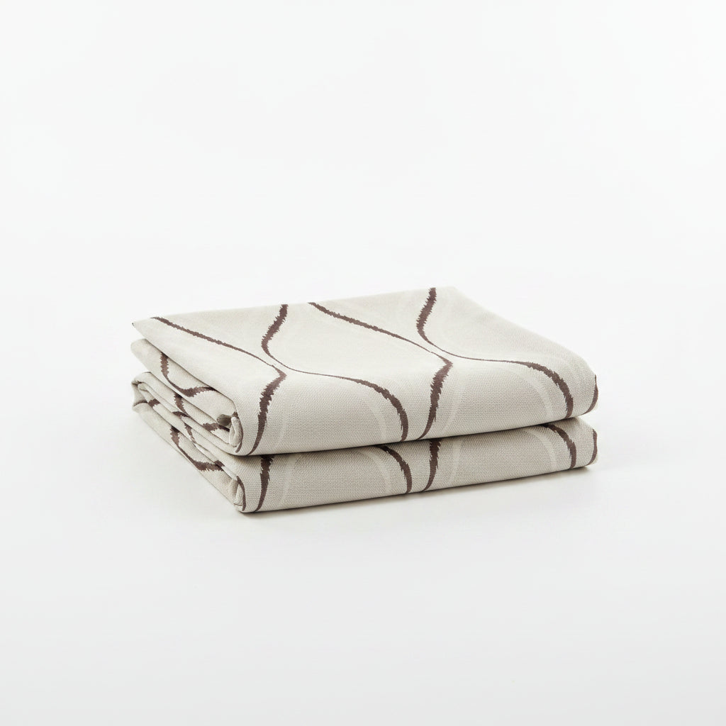 Draperie Microfibră Auriu-Bej 150x250 cm – Set 2 Bucăți, Gata Lucrată cu Rejansă - EmaCarpets