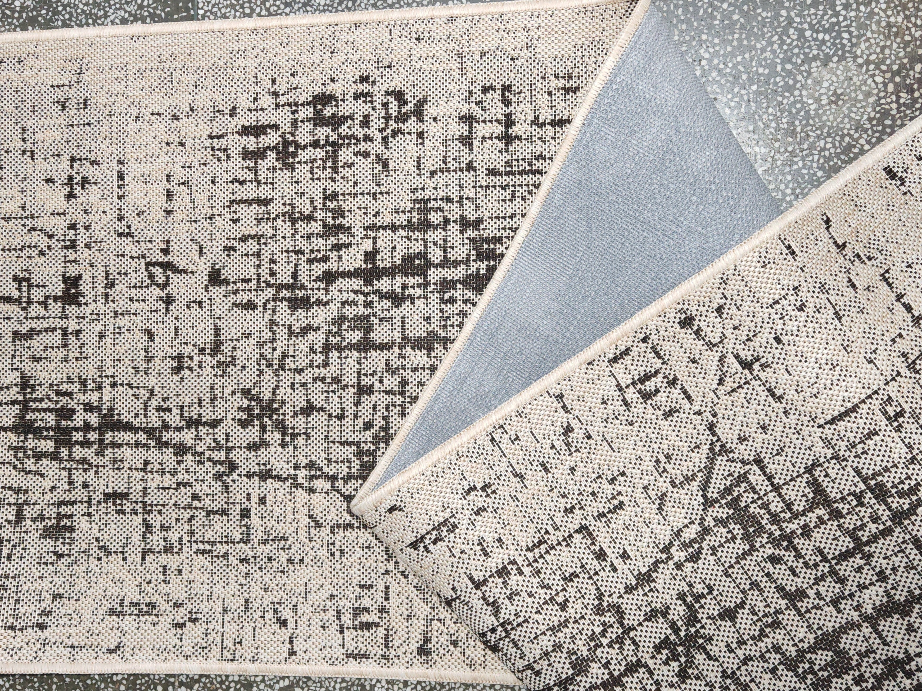 Traversa antiderapanta Flex 726 crem, latime 75 cm (surfilata) - EmaCarpets