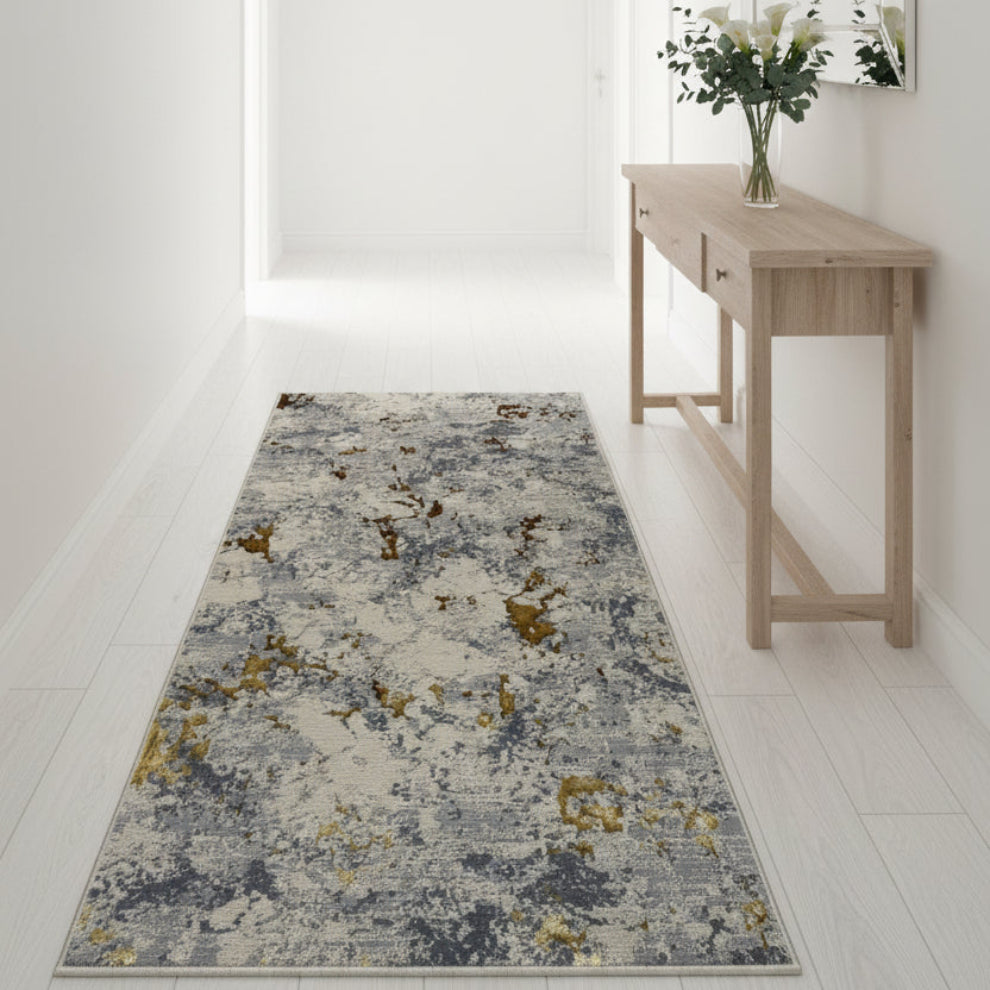 Traversa Sena, auriu, latime 60 cm (surfilata)