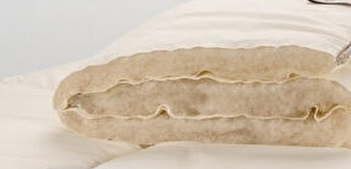 Pilota matlasata cu lana natur